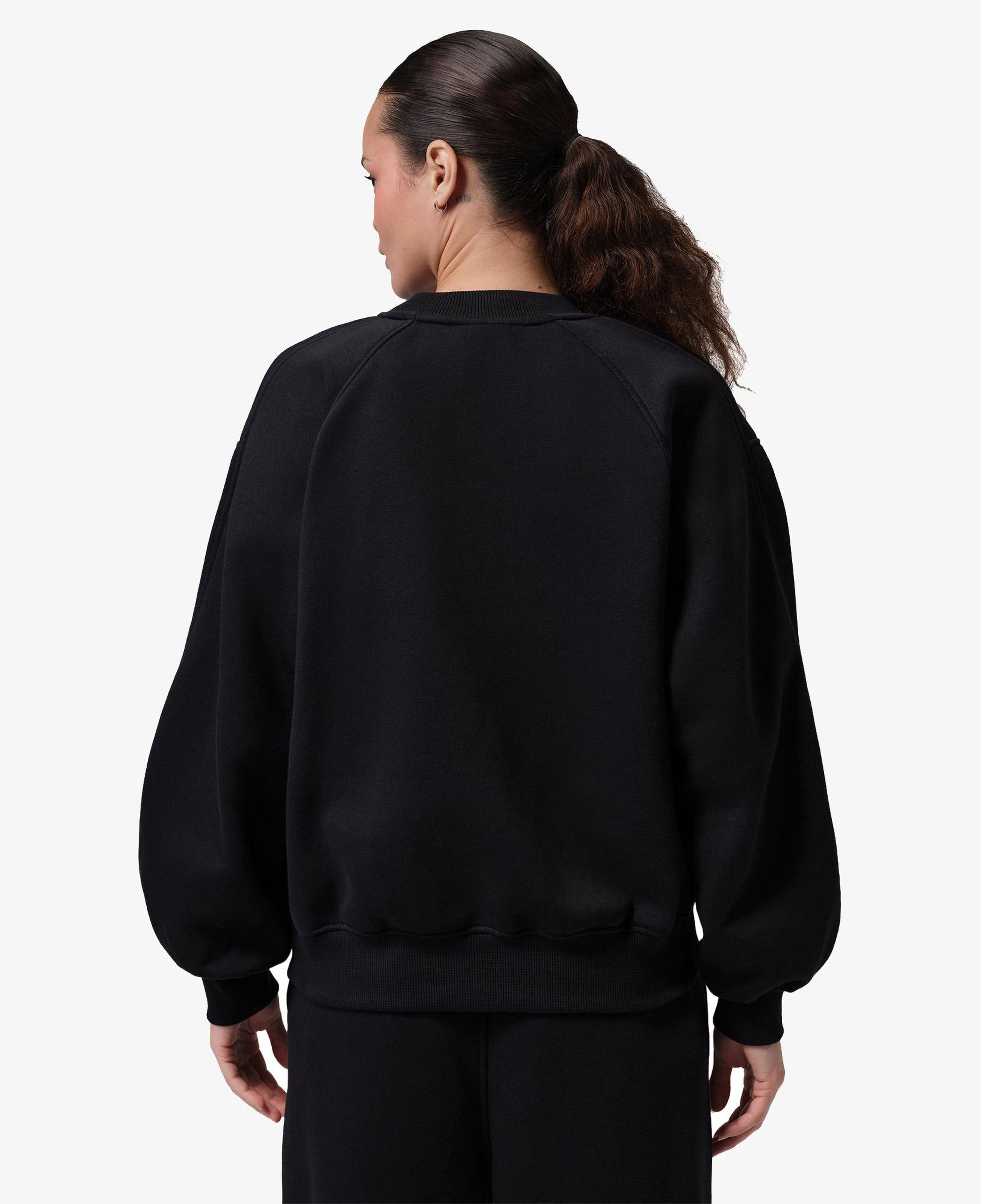 Jordan Brooklyn Fleece Crew Kadın Siyah Sweatshirt