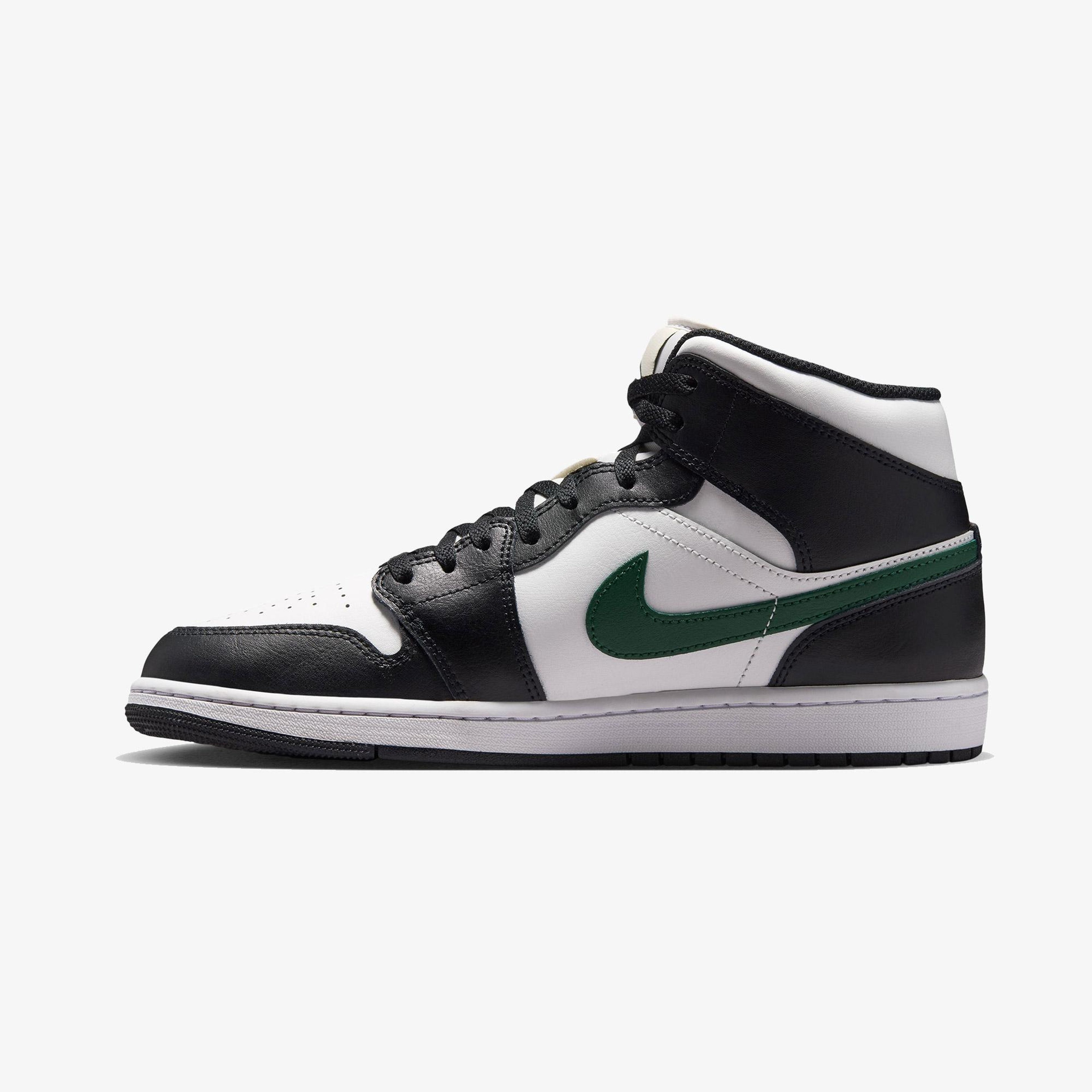 Jordan Air 1 Mid Erkek Siyah Spor Ayakkabı