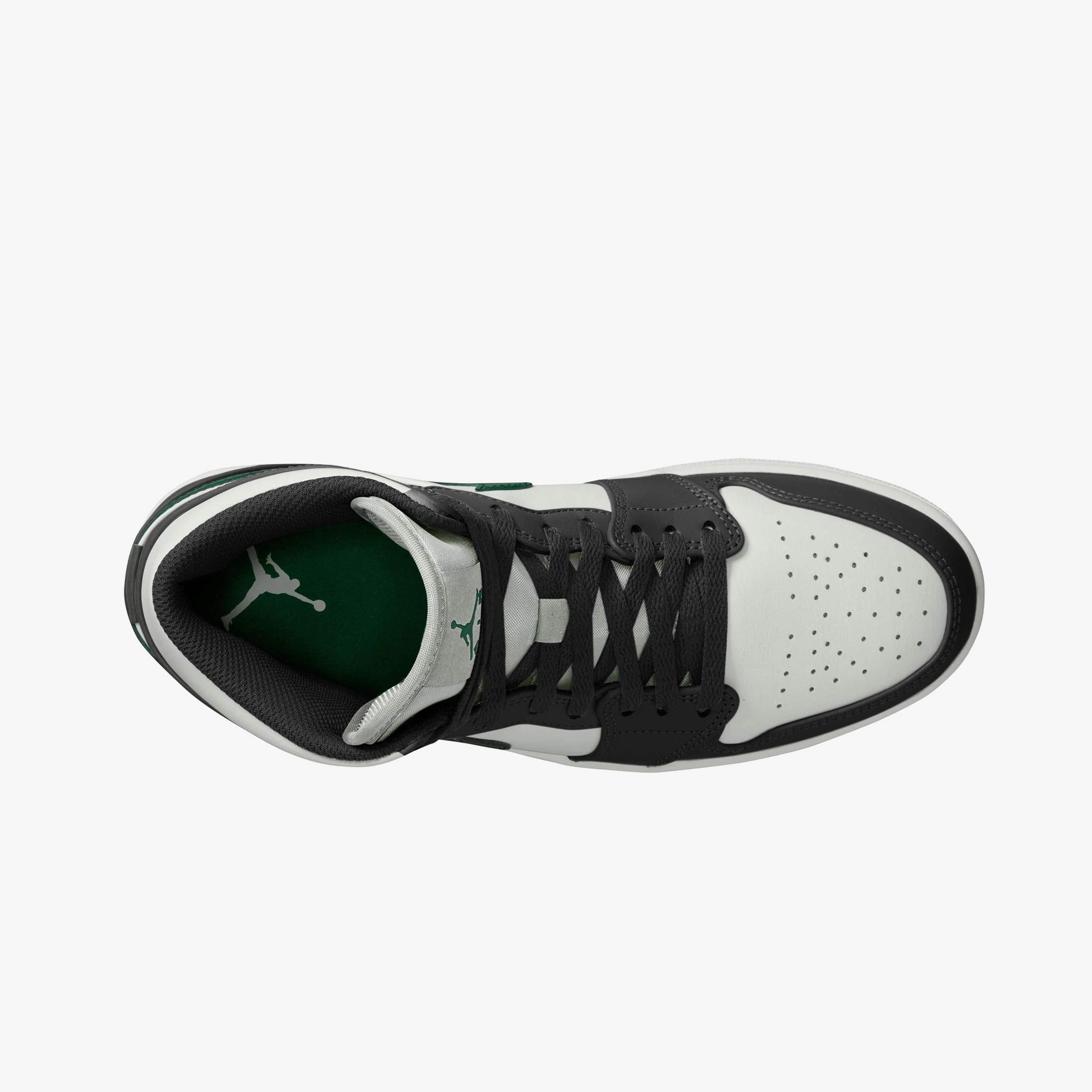Jordan Air 1 Mid Erkek Siyah Spor Ayakkabı