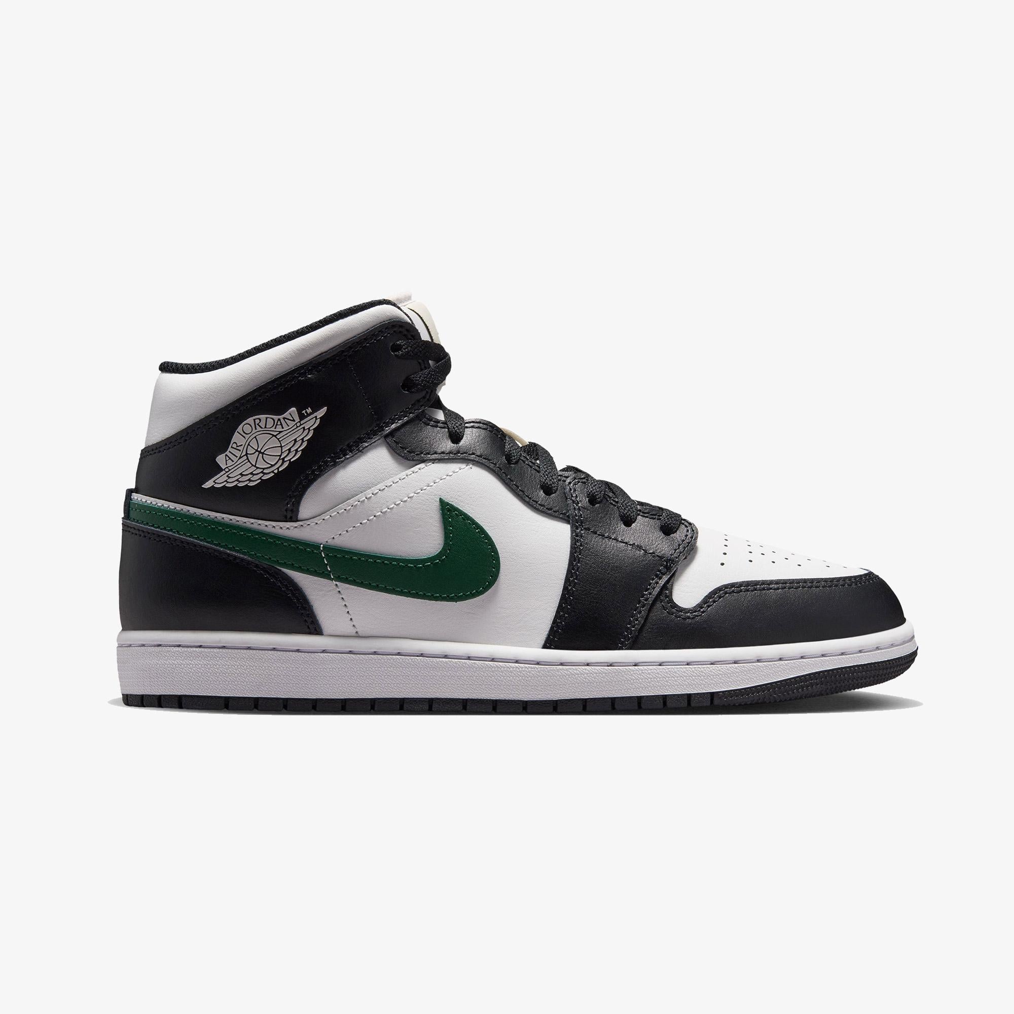 Jordan Air 1 Mid Erkek Siyah Spor Ayakkabı