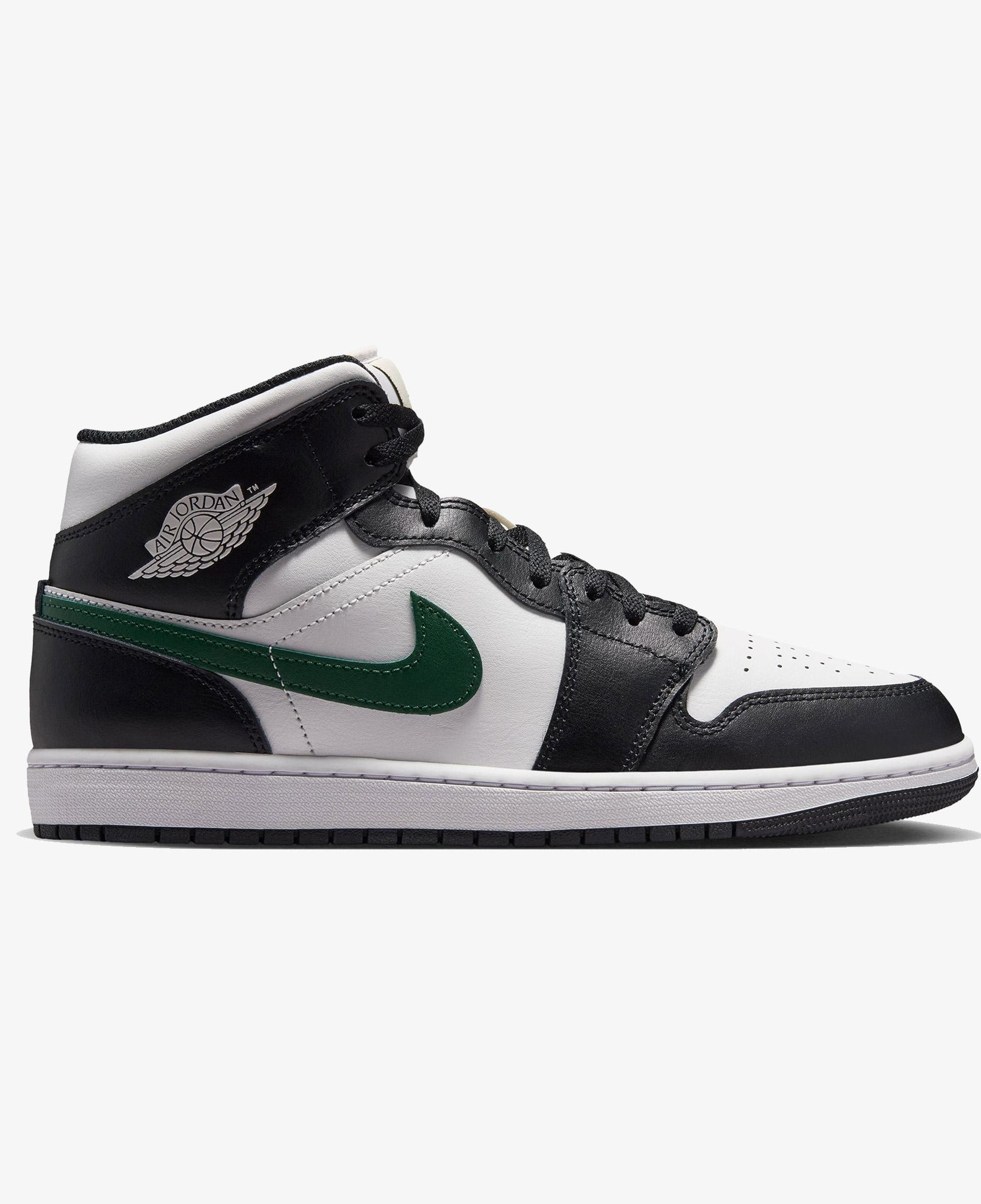 Jordan Air 1 Mid Erkek Siyah Spor Ayakkabı