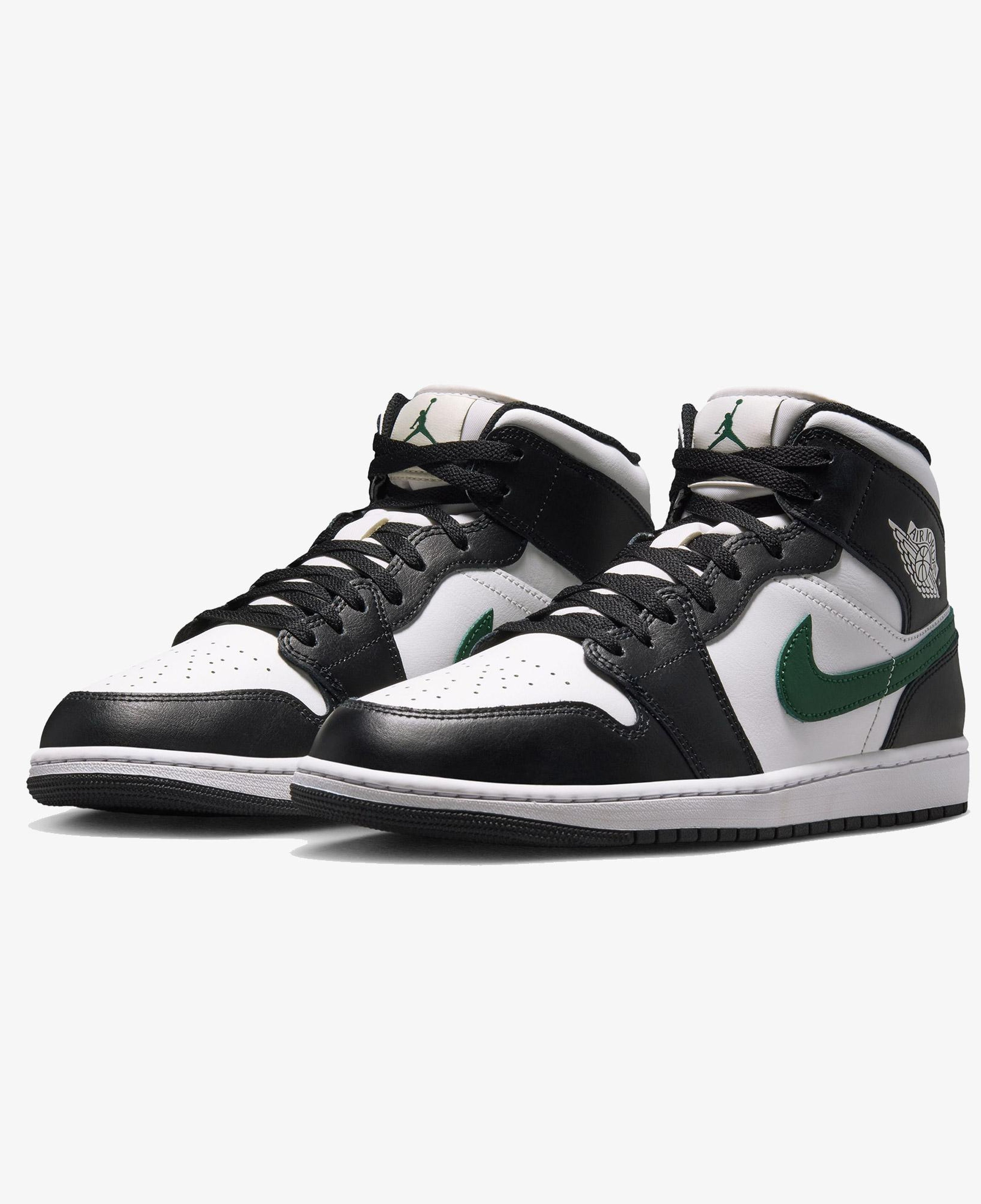 Jordan Air 1 Mid Erkek Siyah Spor Ayakkabı