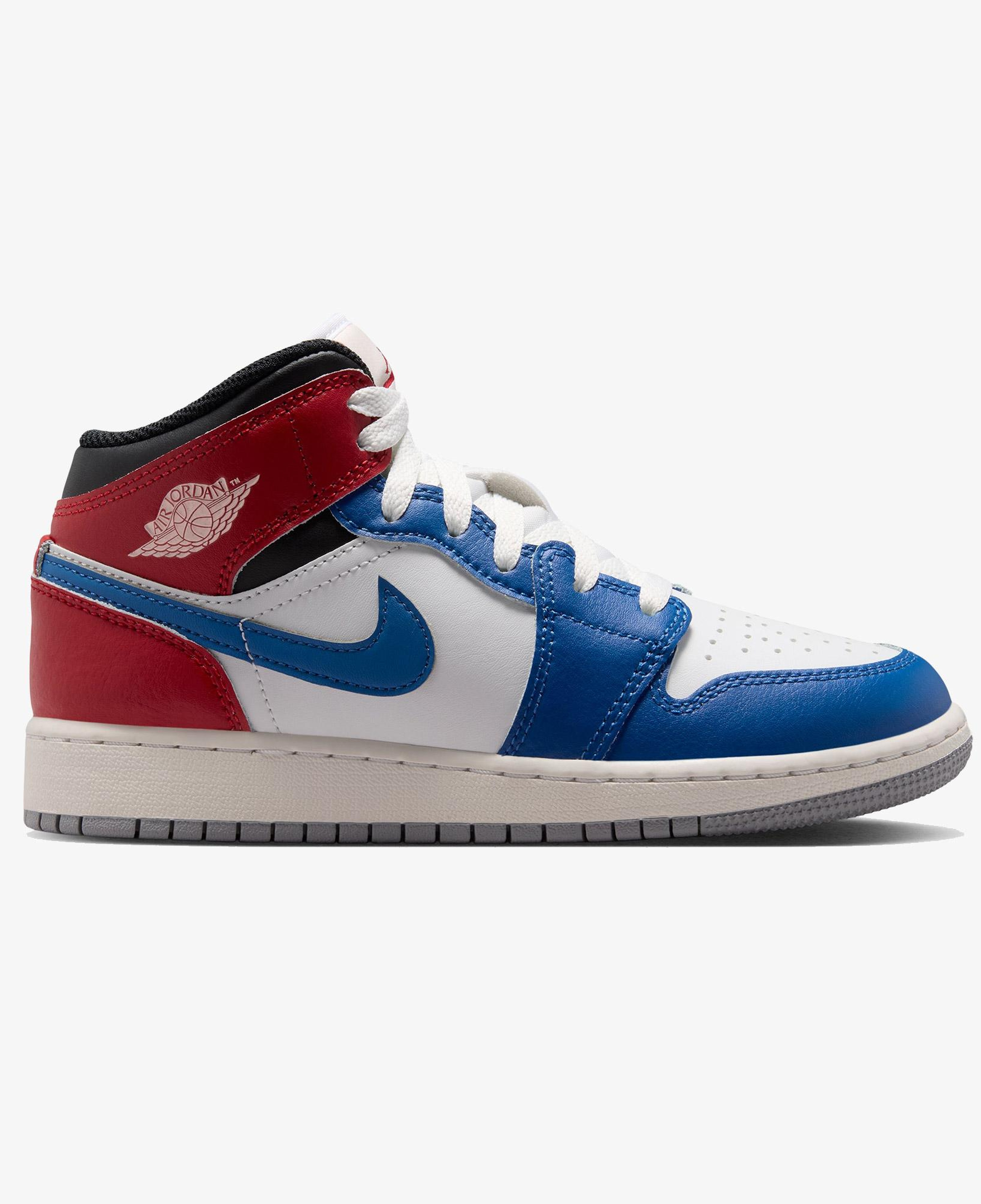 Jordan Air 1 Mid Mavi Spor Ayakkabı