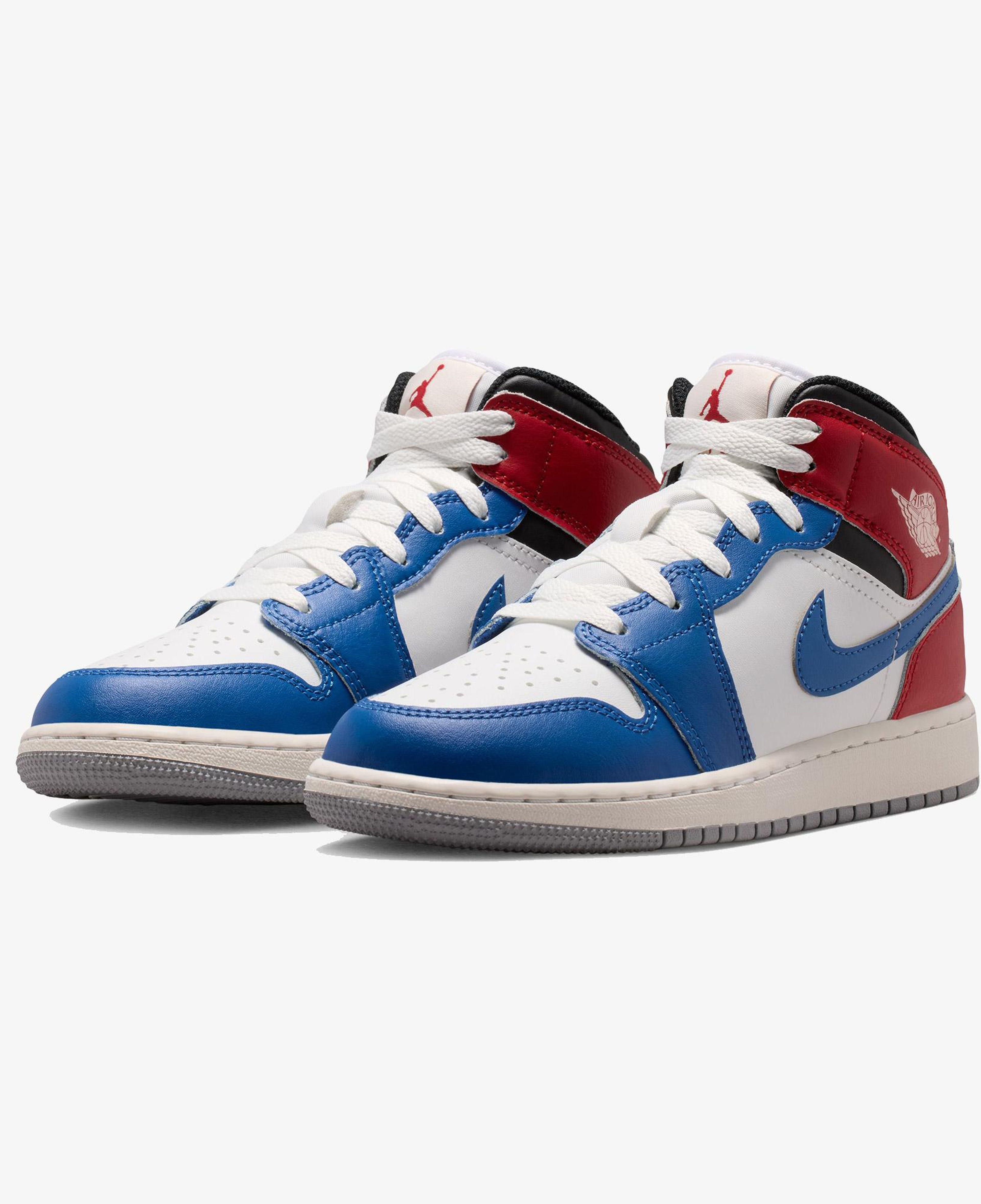 Jordan Air 1 Mid Mavi Spor Ayakkabı
