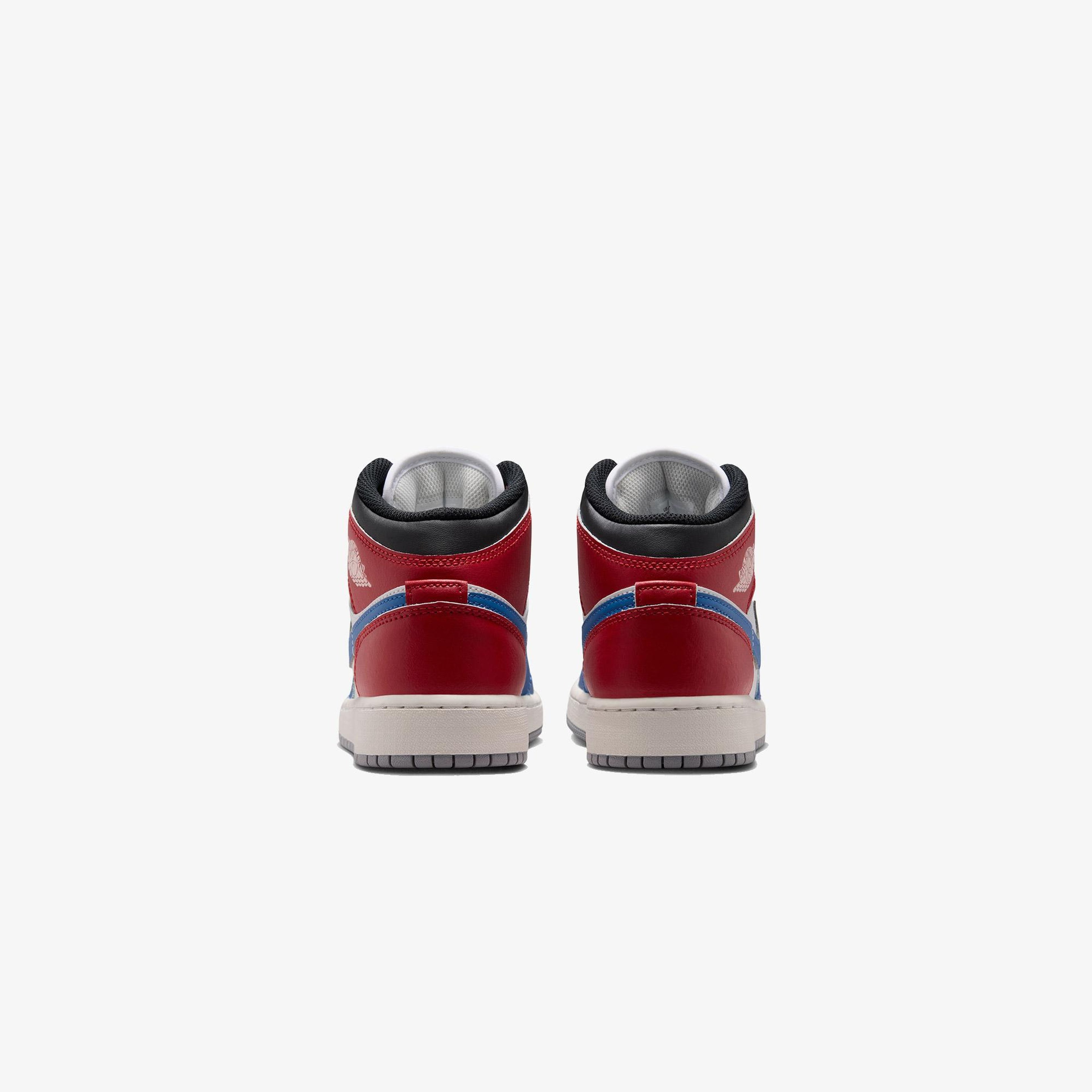 Jordan Air 1 Mid Mavi Spor Ayakkabı