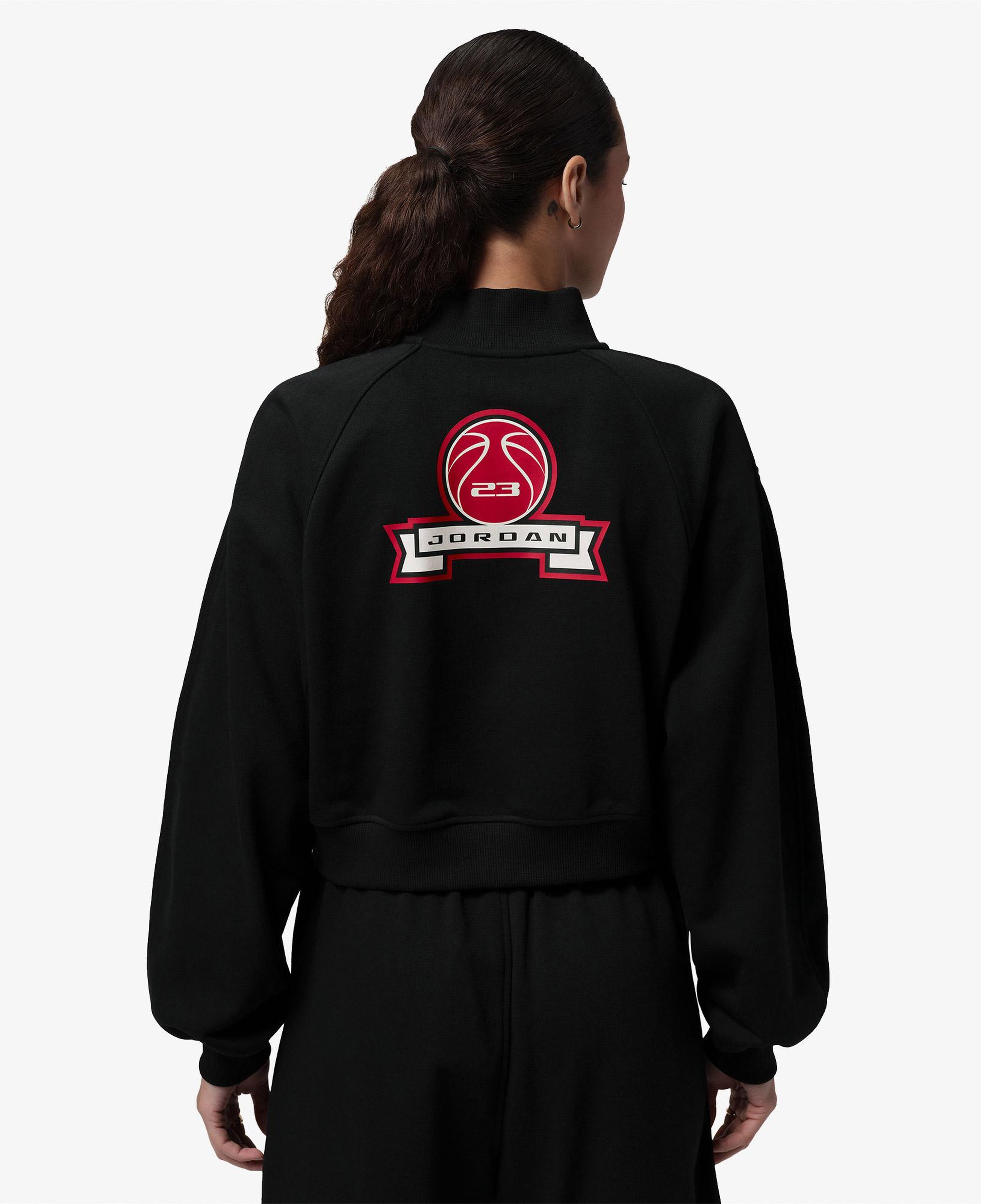 Jordan Brooklyn Fleece Kadın Siyah Sweatshirt