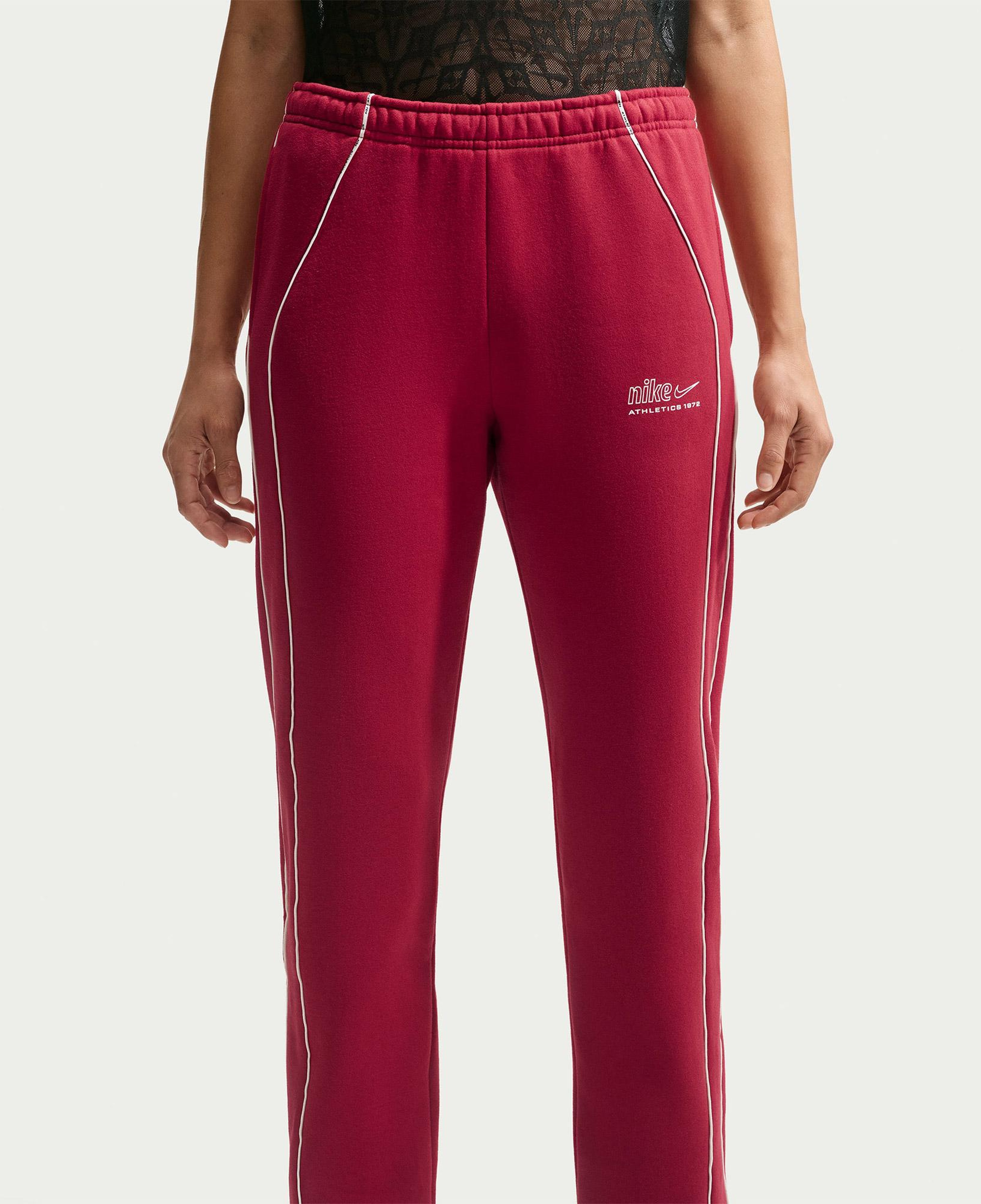 Nike Studio Fleece Kadın Pembe Eşofman Altı