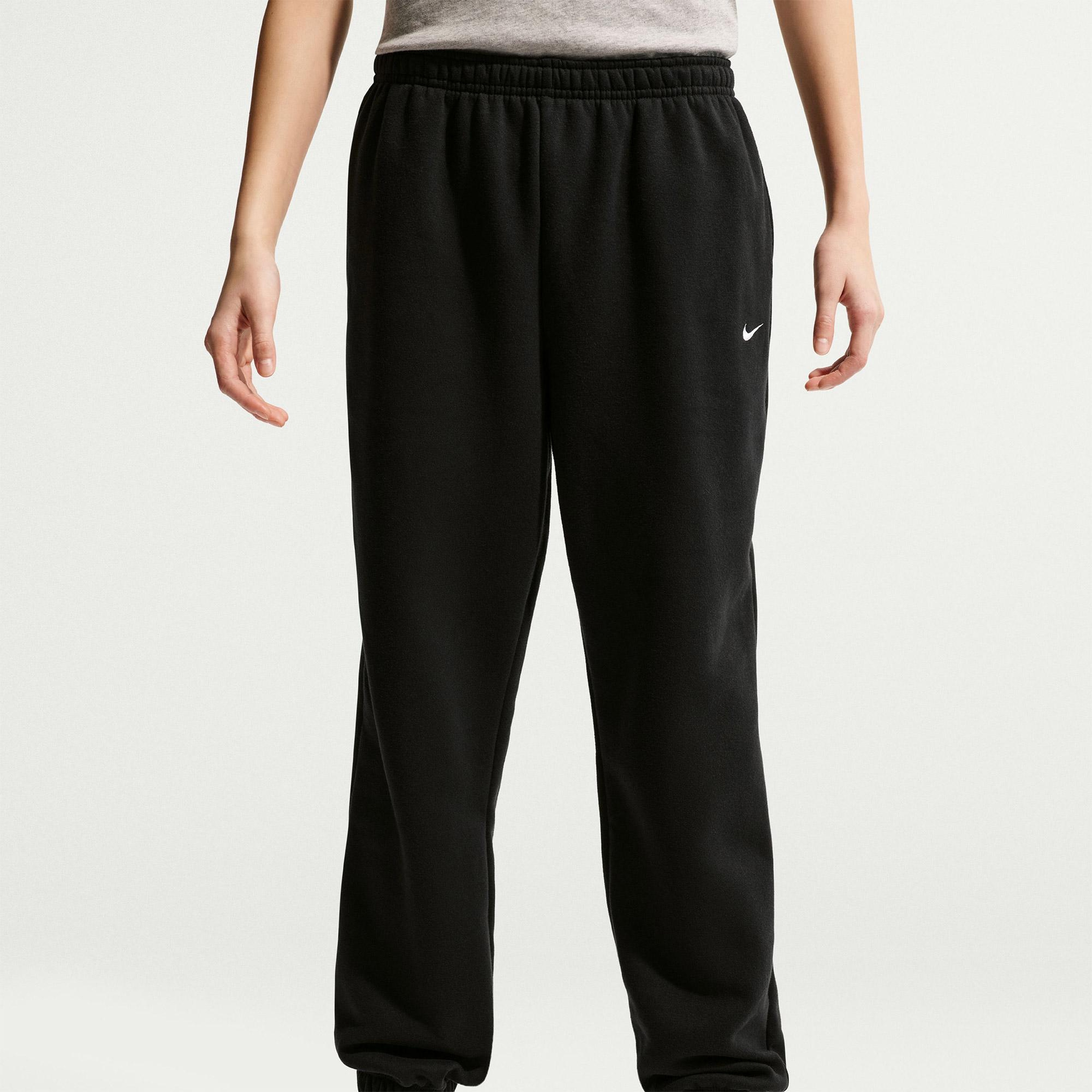 Nike Sportswear Studio Fleece Genç Çocuk Siyah Eşofman Altı