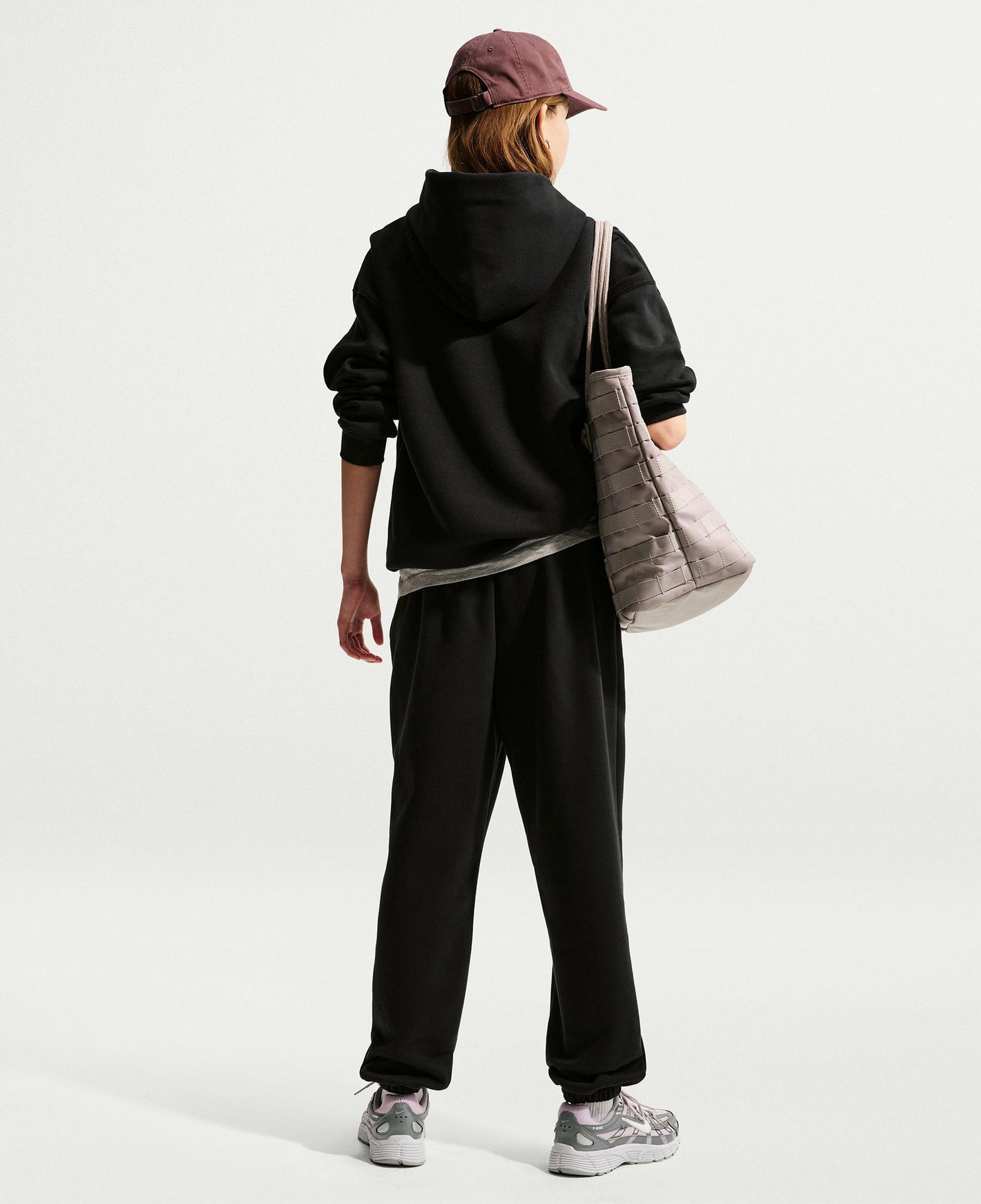 Nike Sportswear Studio Fleece Genç Çocuk Siyah Eşofman Altı