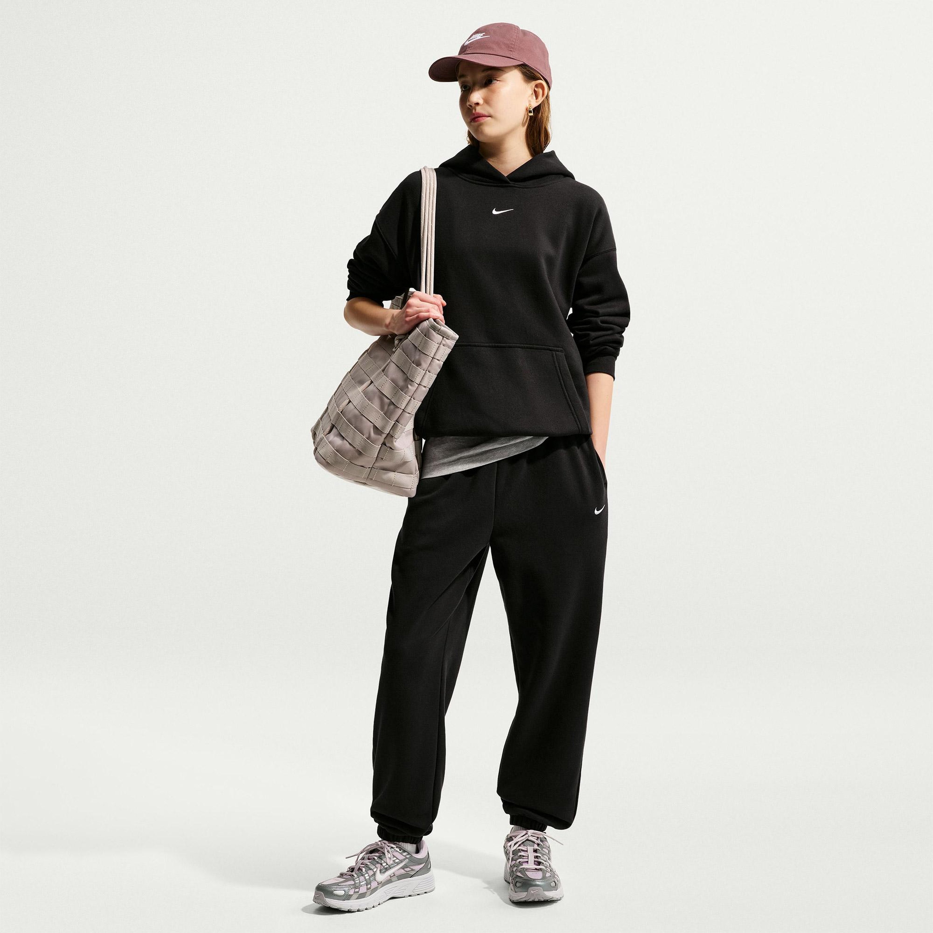Nike Sportswear Studio Fleece Genç Çocuk Siyah Eşofman Altı