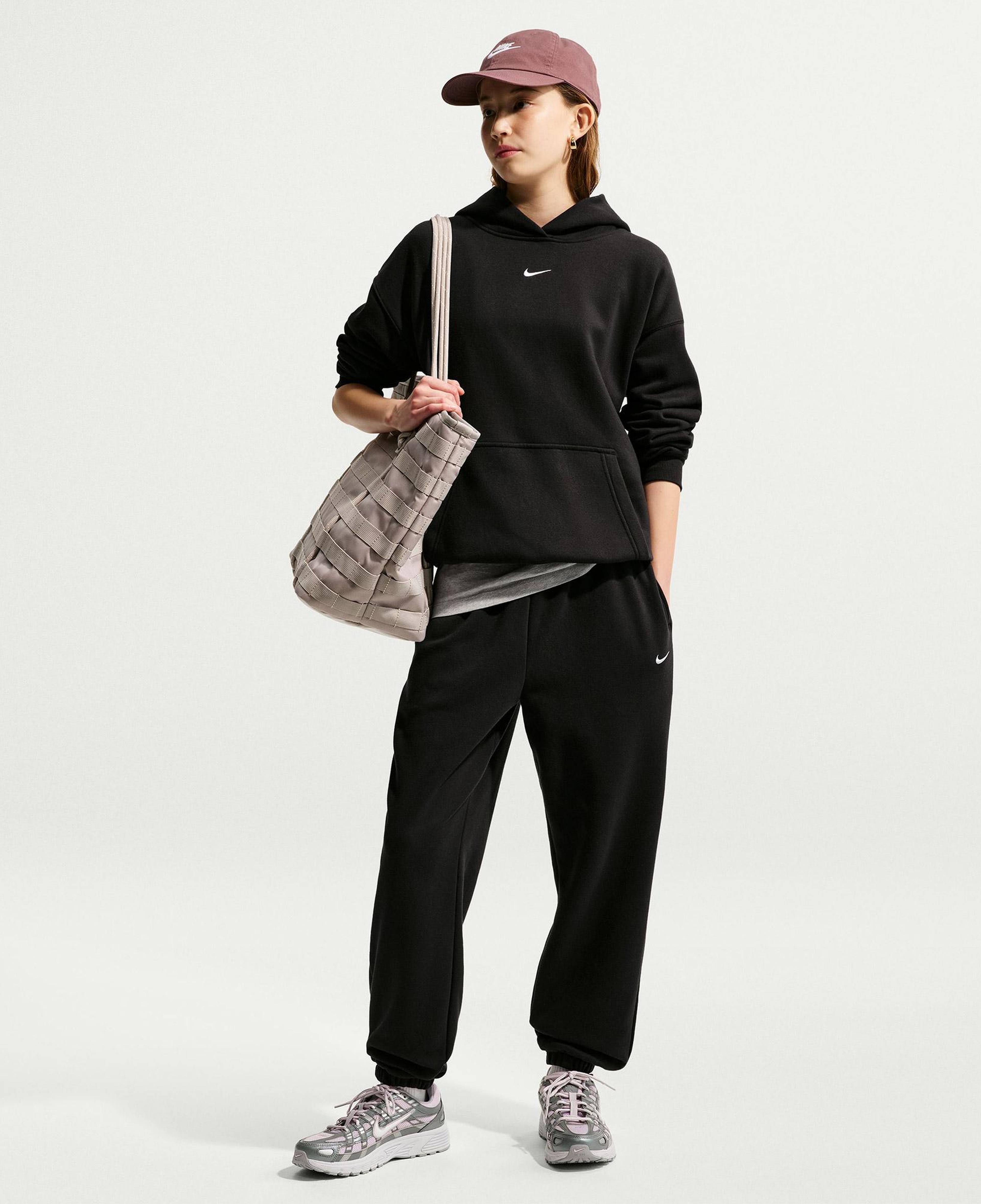 Nike Sportswear Studio Fleece Genç Çocuk Siyah Eşofman Altı