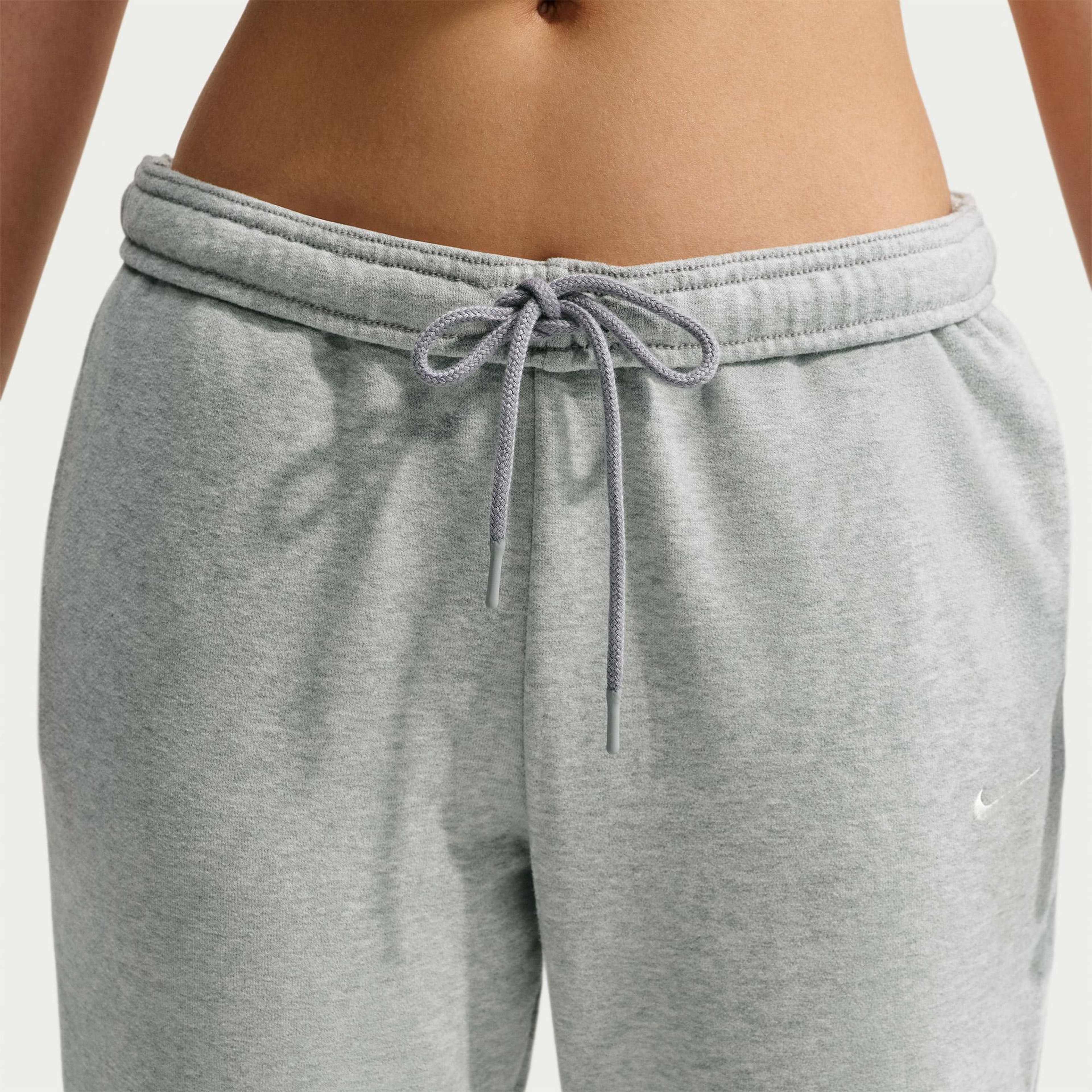 Nike Studio Fleece Kadın Gri Eşofman Altı