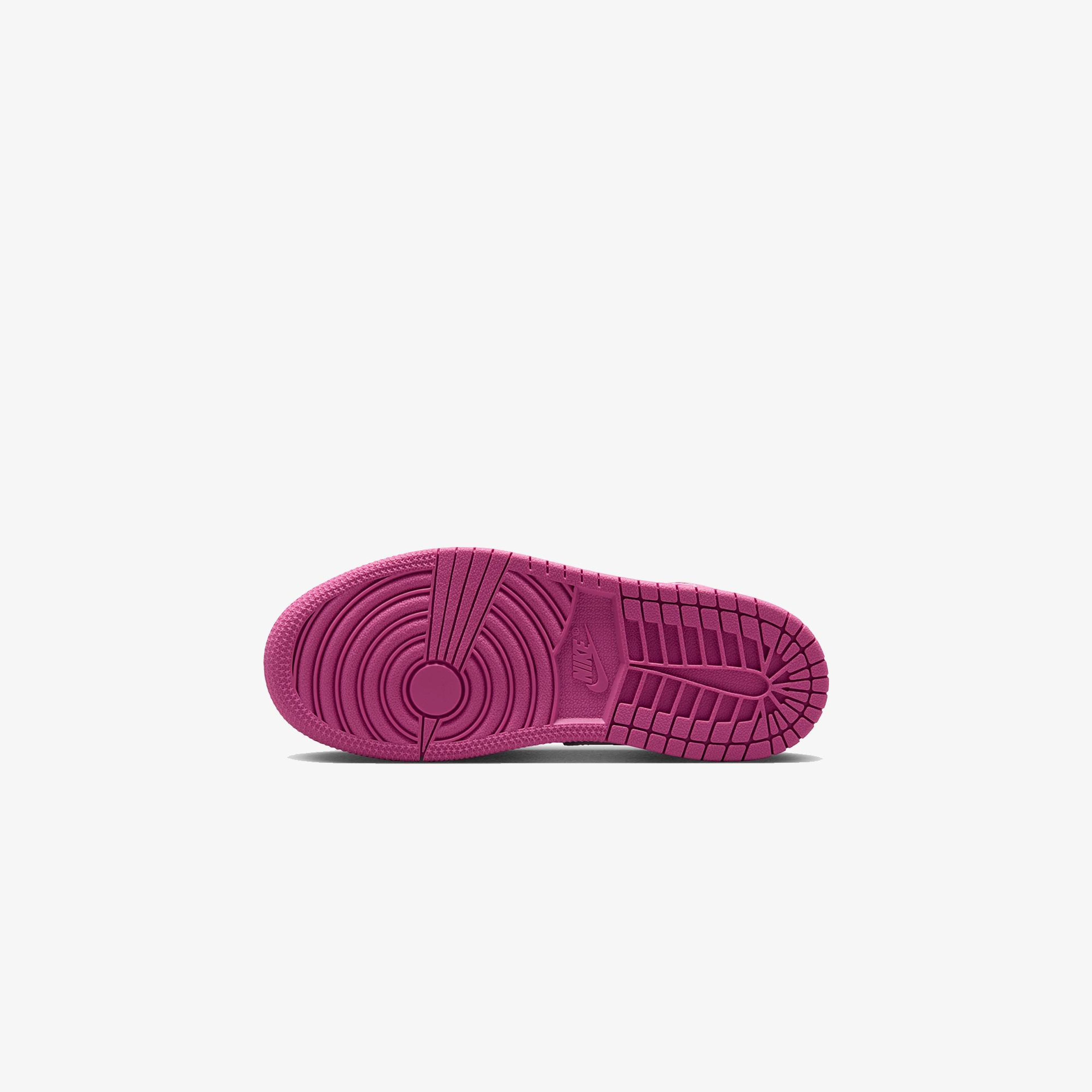 Jordan 1 Mid Çocuk Pembe Spor Ayakkabı