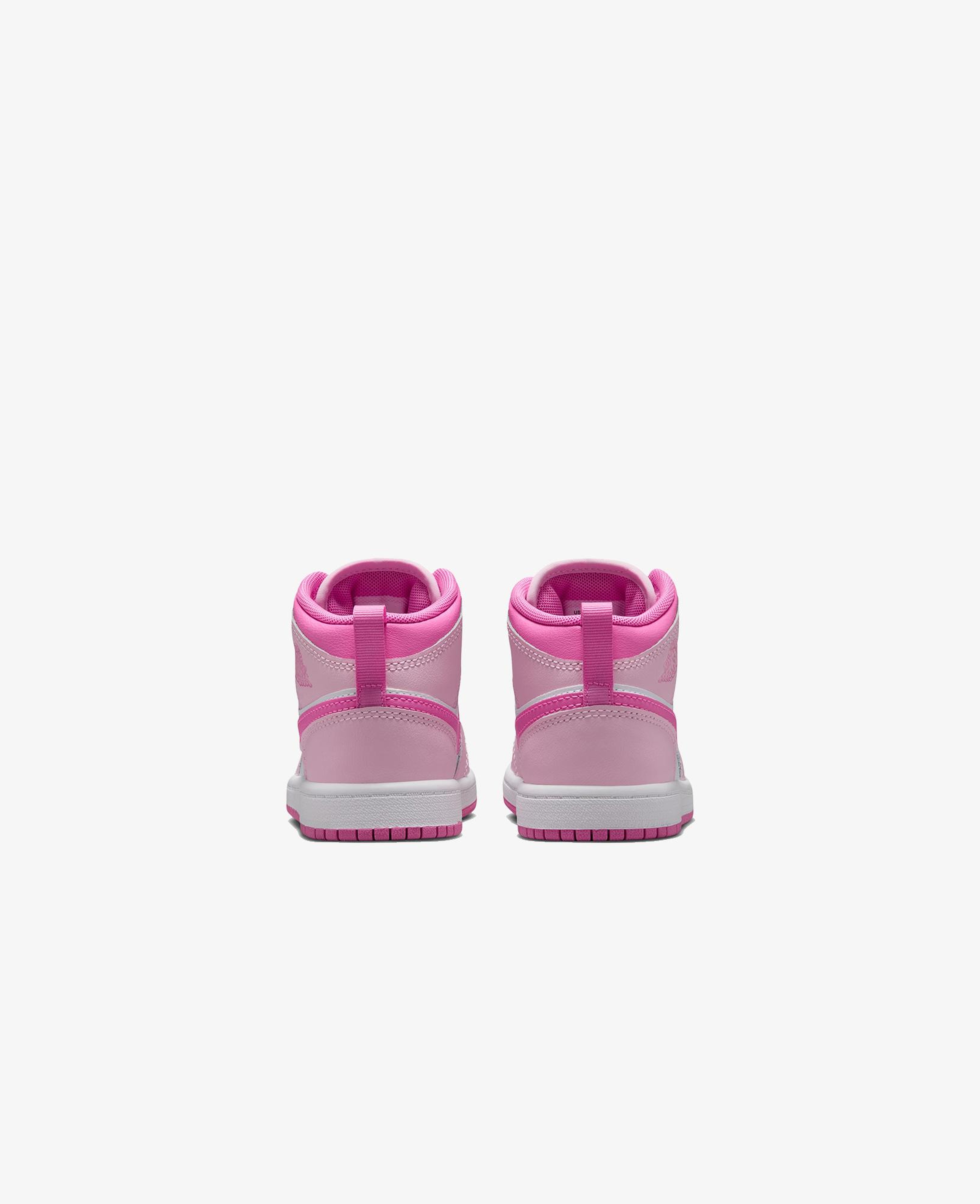 Jordan 1 Mid Çocuk Pembe Spor Ayakkabı
