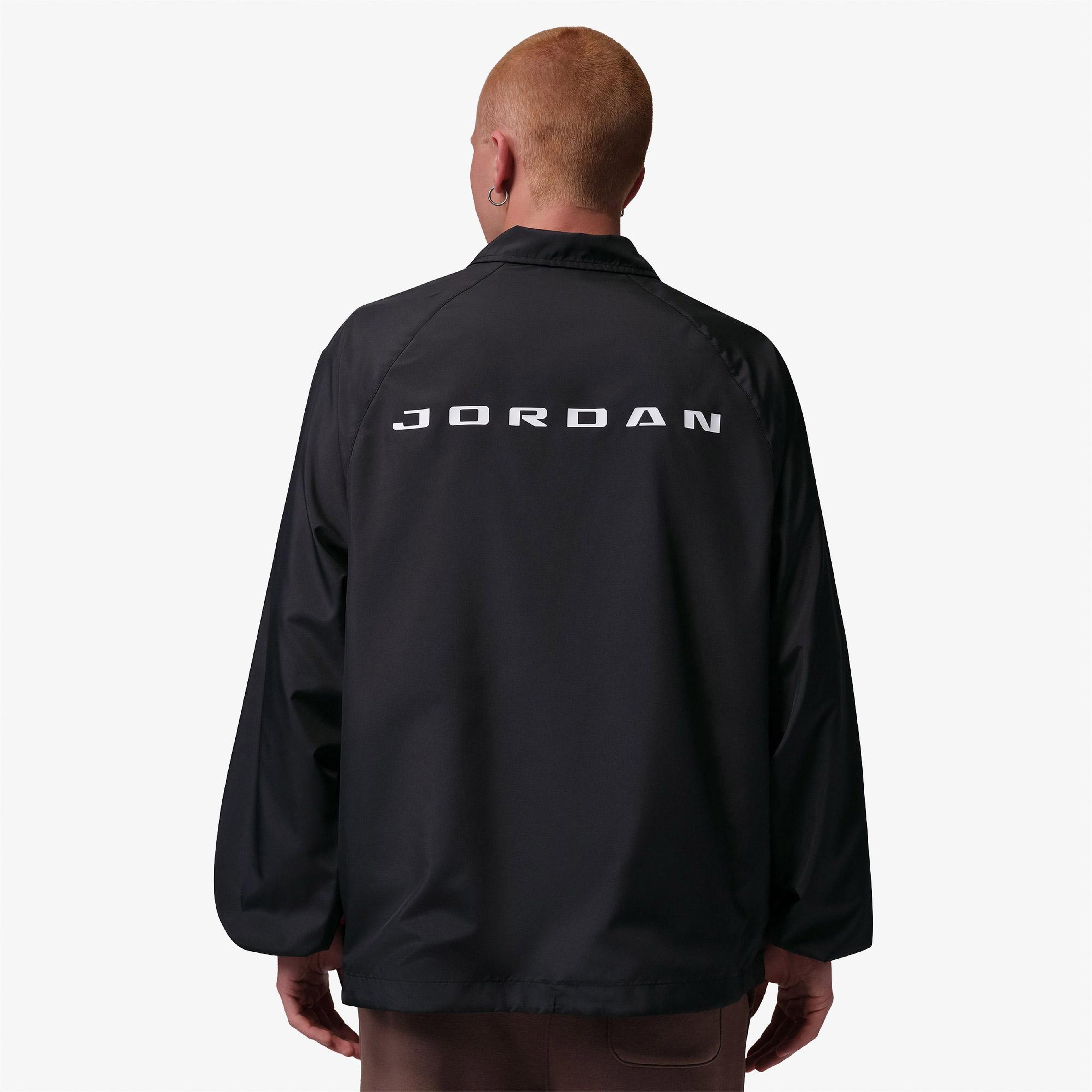 Jordan Brooklyn Erkek Siyah Ceket