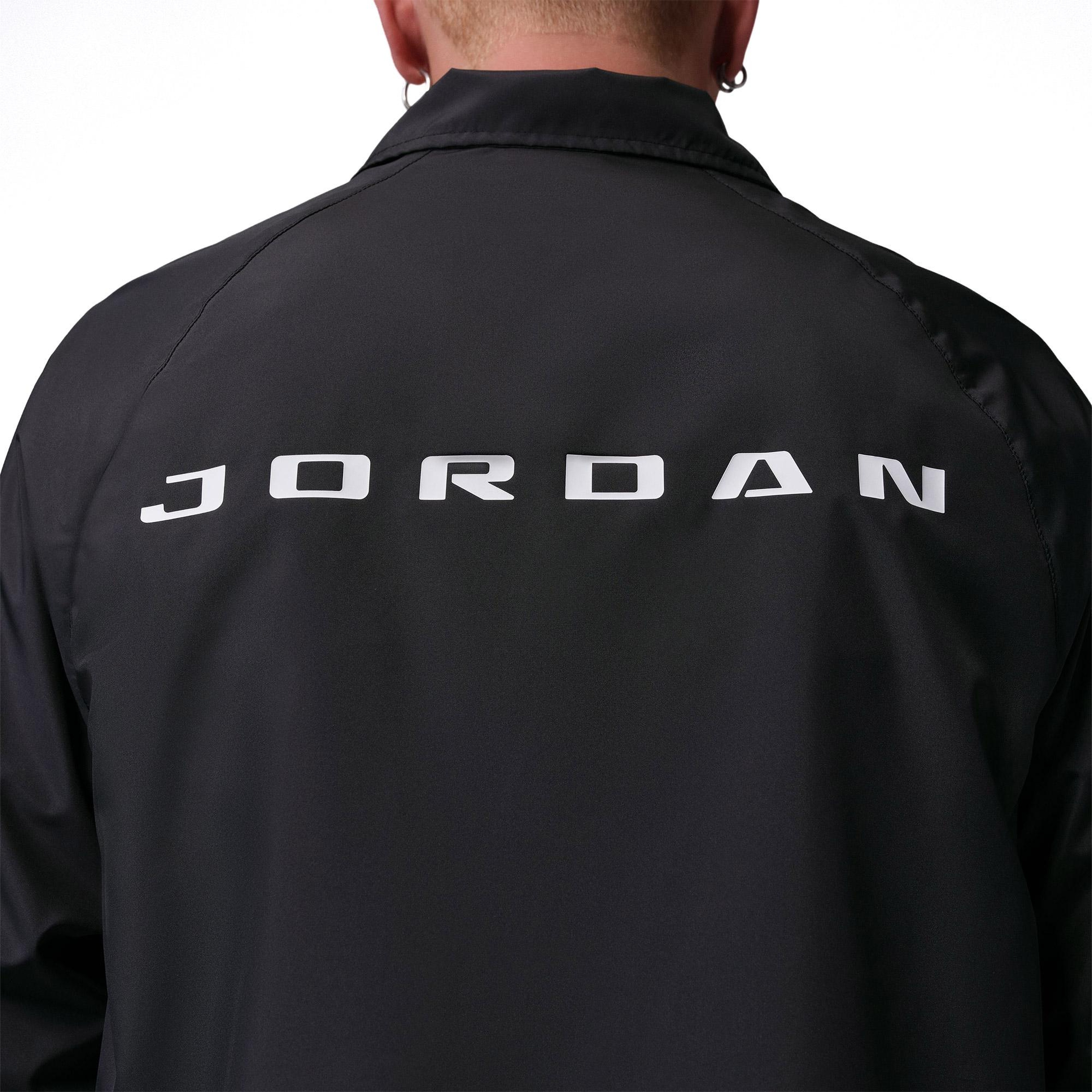Jordan Brooklyn Erkek Siyah Ceket