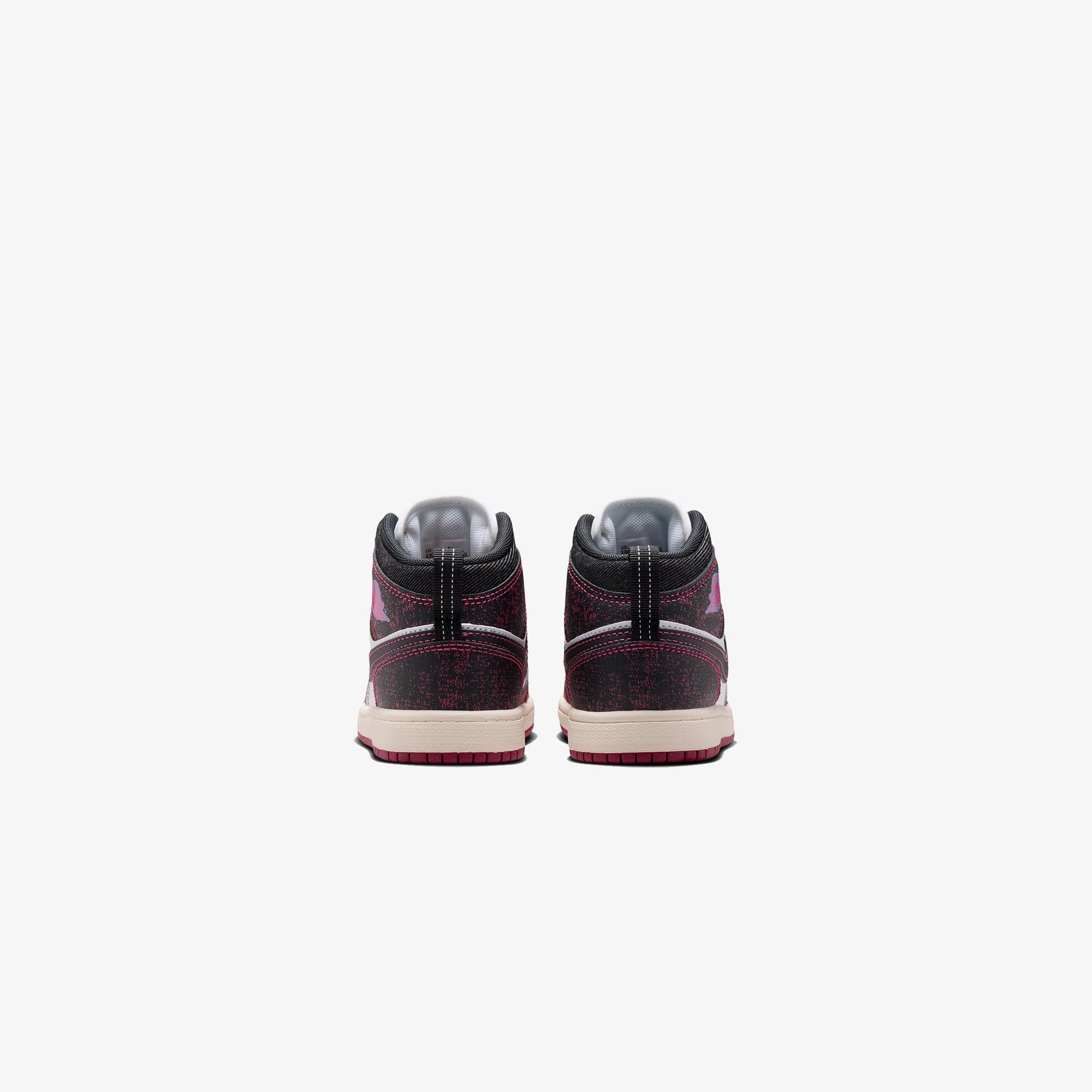 Jordan 1 Mid SE Çocuk Pembe Spor Ayakkabı