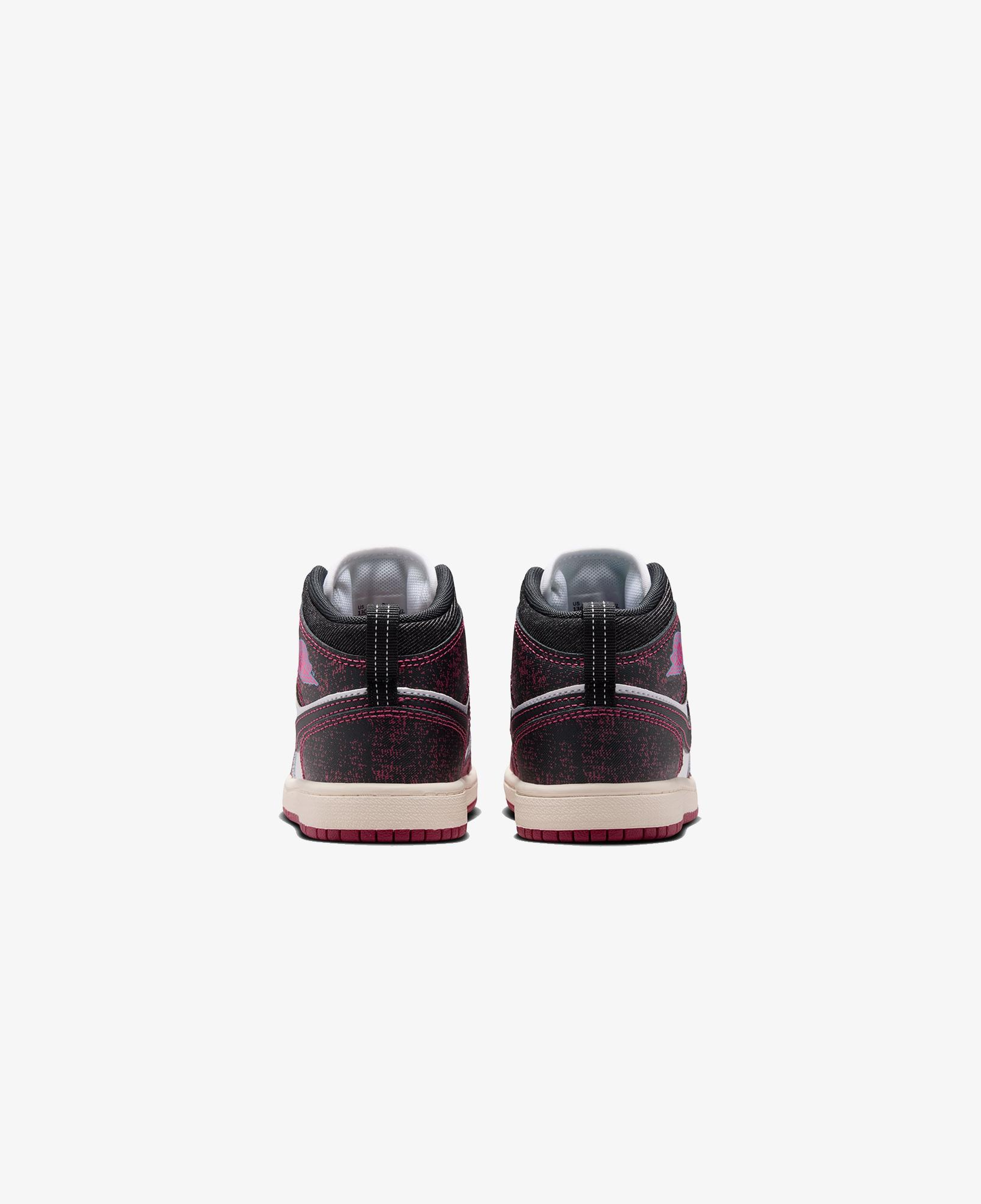 Jordan 1 Mid SE Çocuk Pembe Spor Ayakkabı