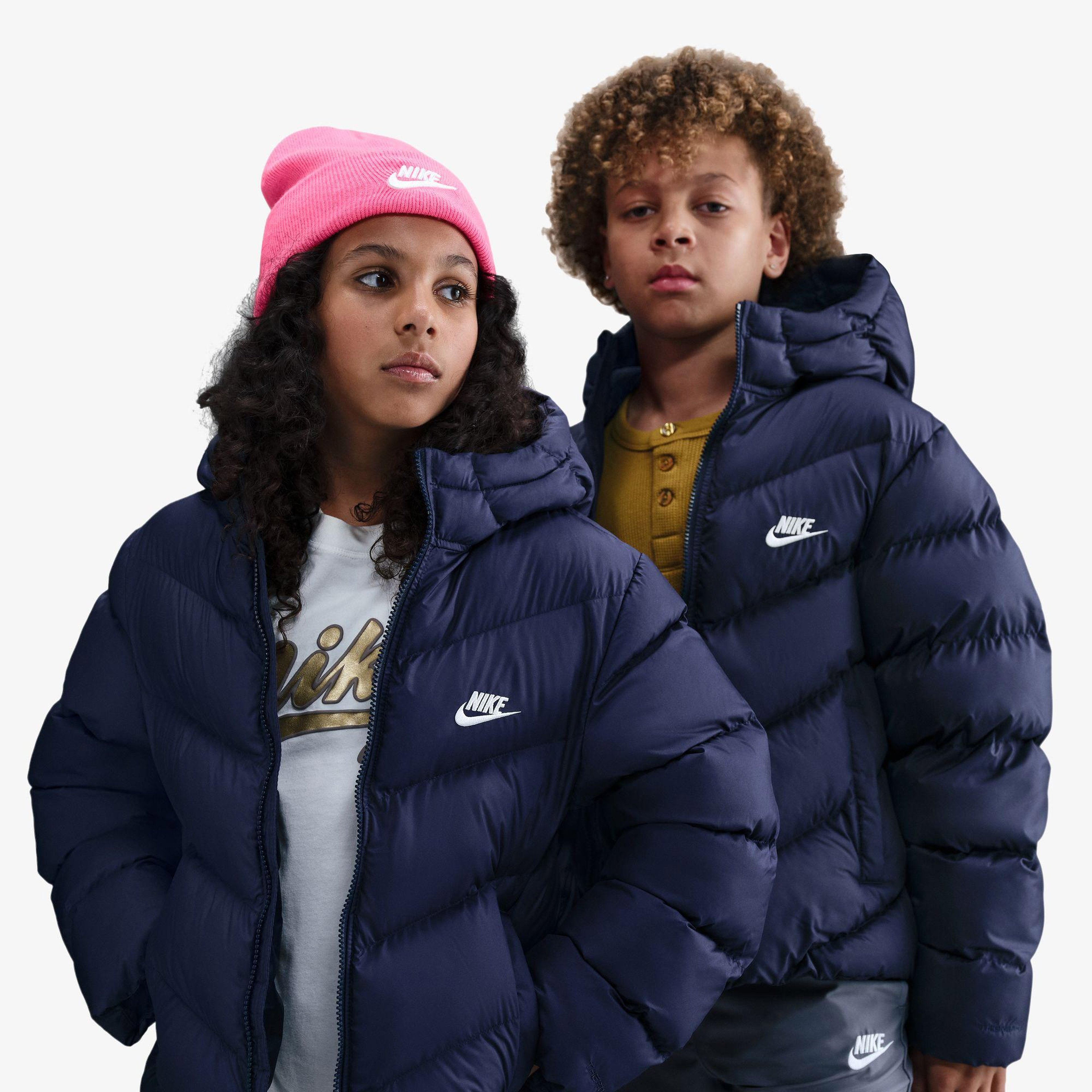 Nike Sportswear Therma-Fit All Day Play Puffer Genç Çocuk Lacivert Mont