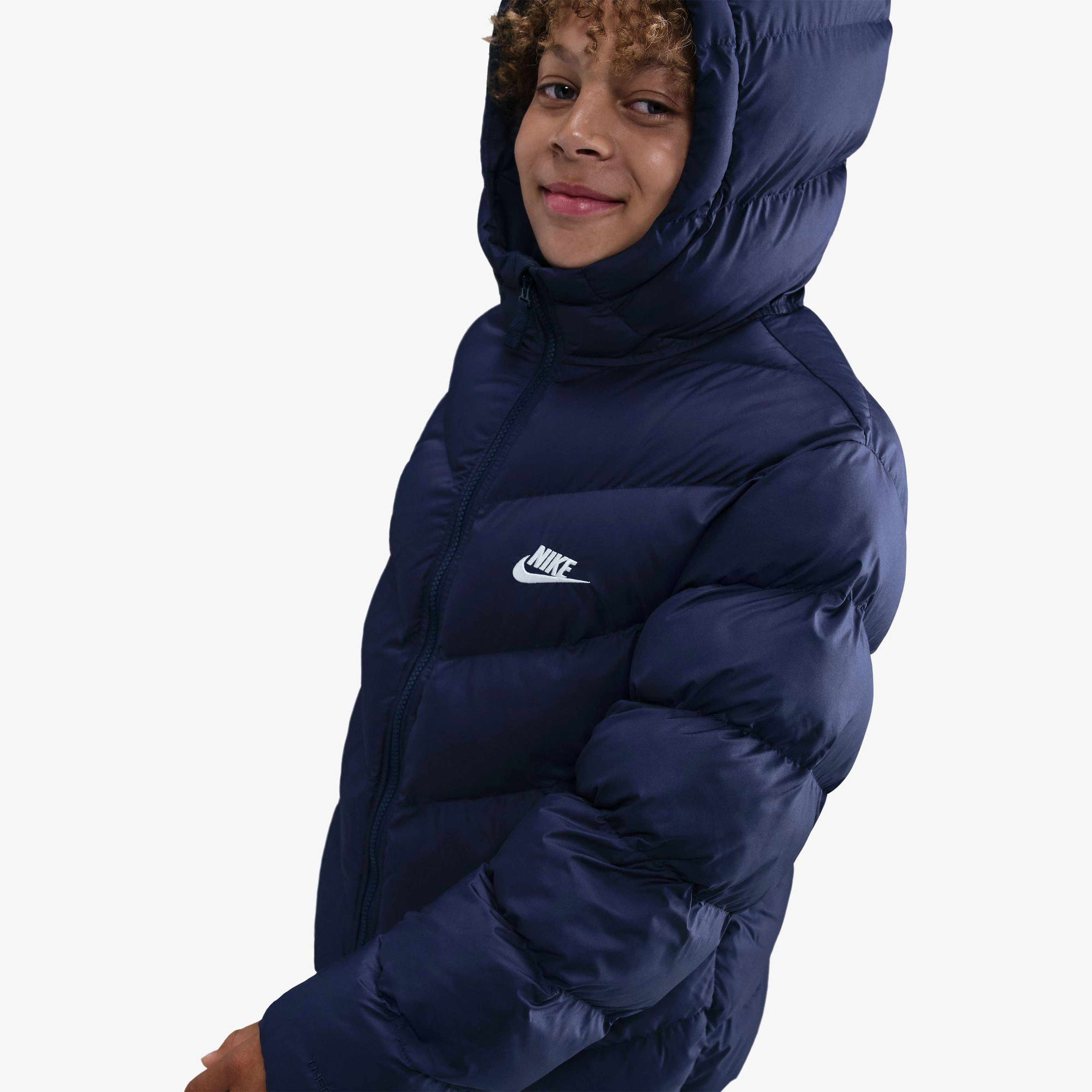 Nike Sportswear Therma-Fit All Day Play Puffer Genç Çocuk Lacivert Mont