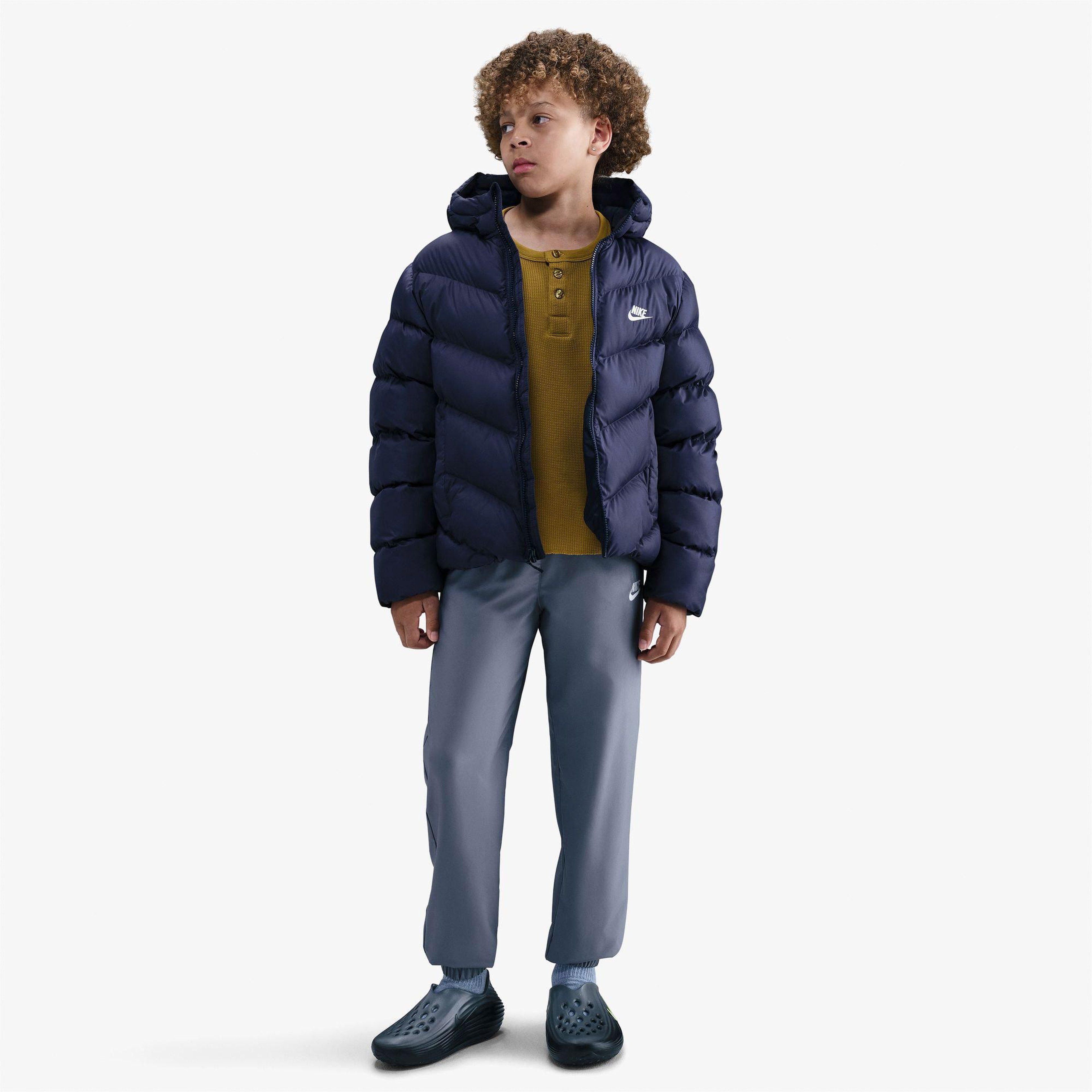 Nike Sportswear Therma-Fit All Day Play Puffer Genç Çocuk Lacivert Mont