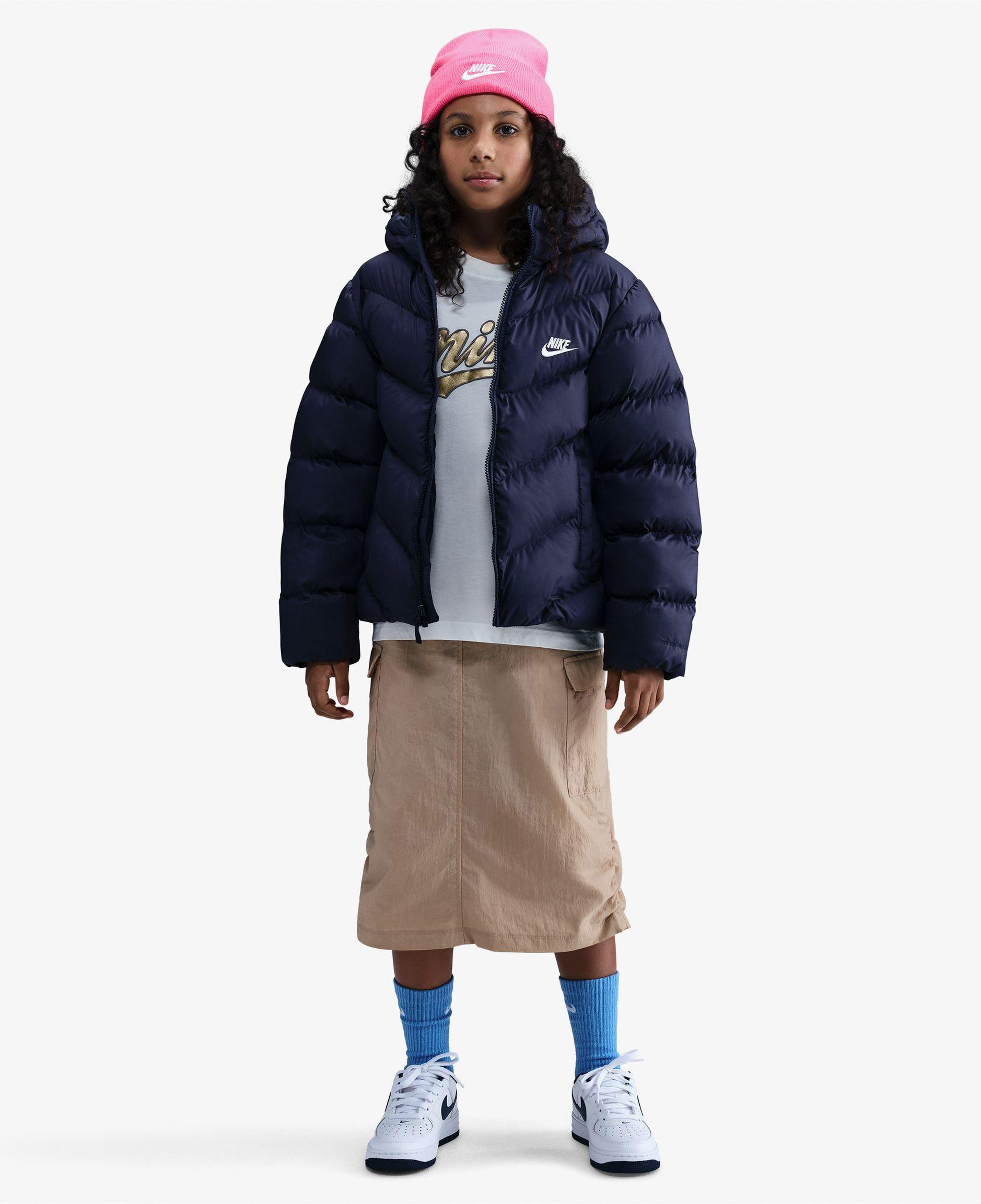 Nike Sportswear Therma-Fit All Day Play Puffer Genç Çocuk Lacivert Mont