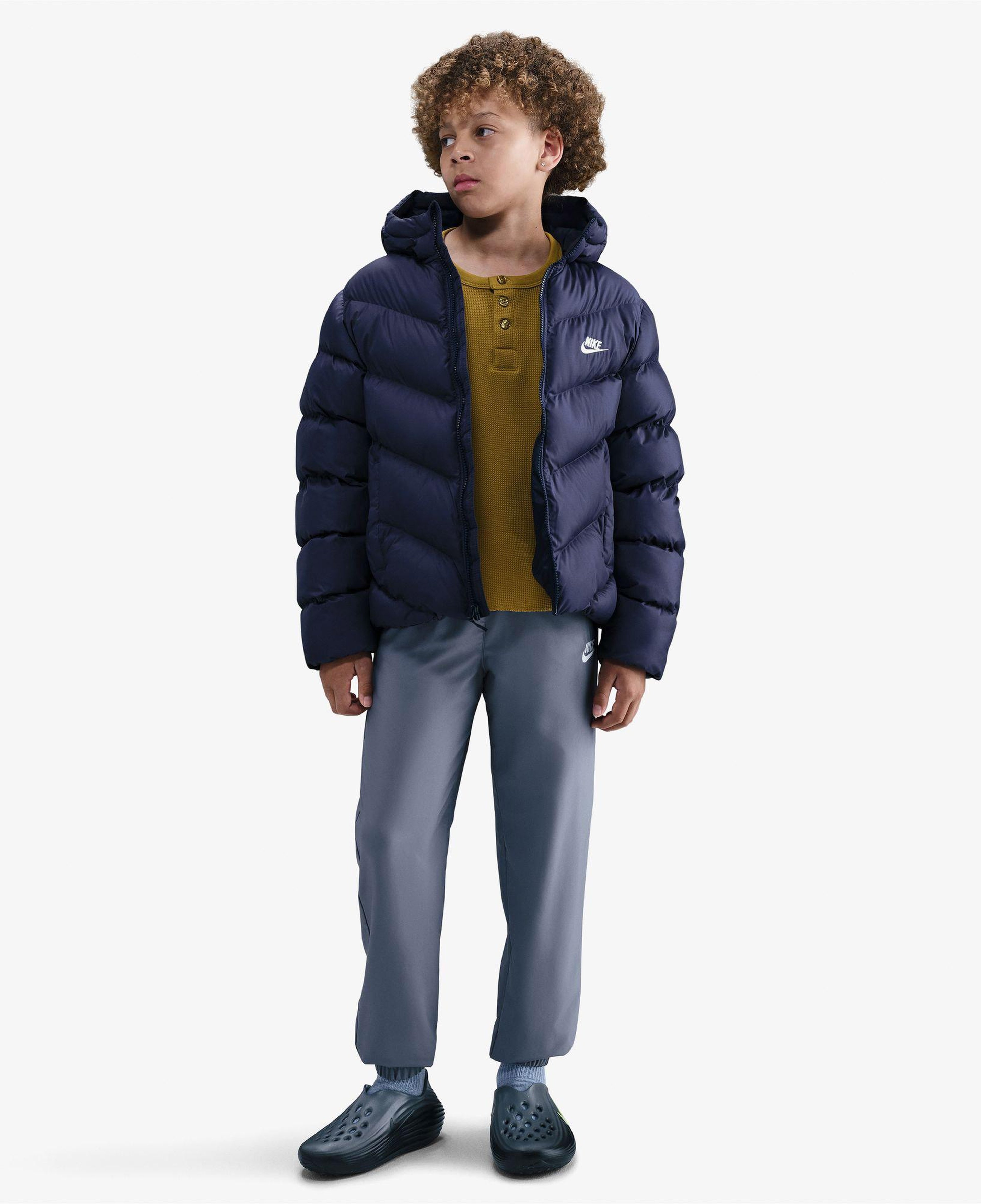Nike Sportswear Therma-Fit All Day Play Puffer Genç Çocuk Lacivert Mont