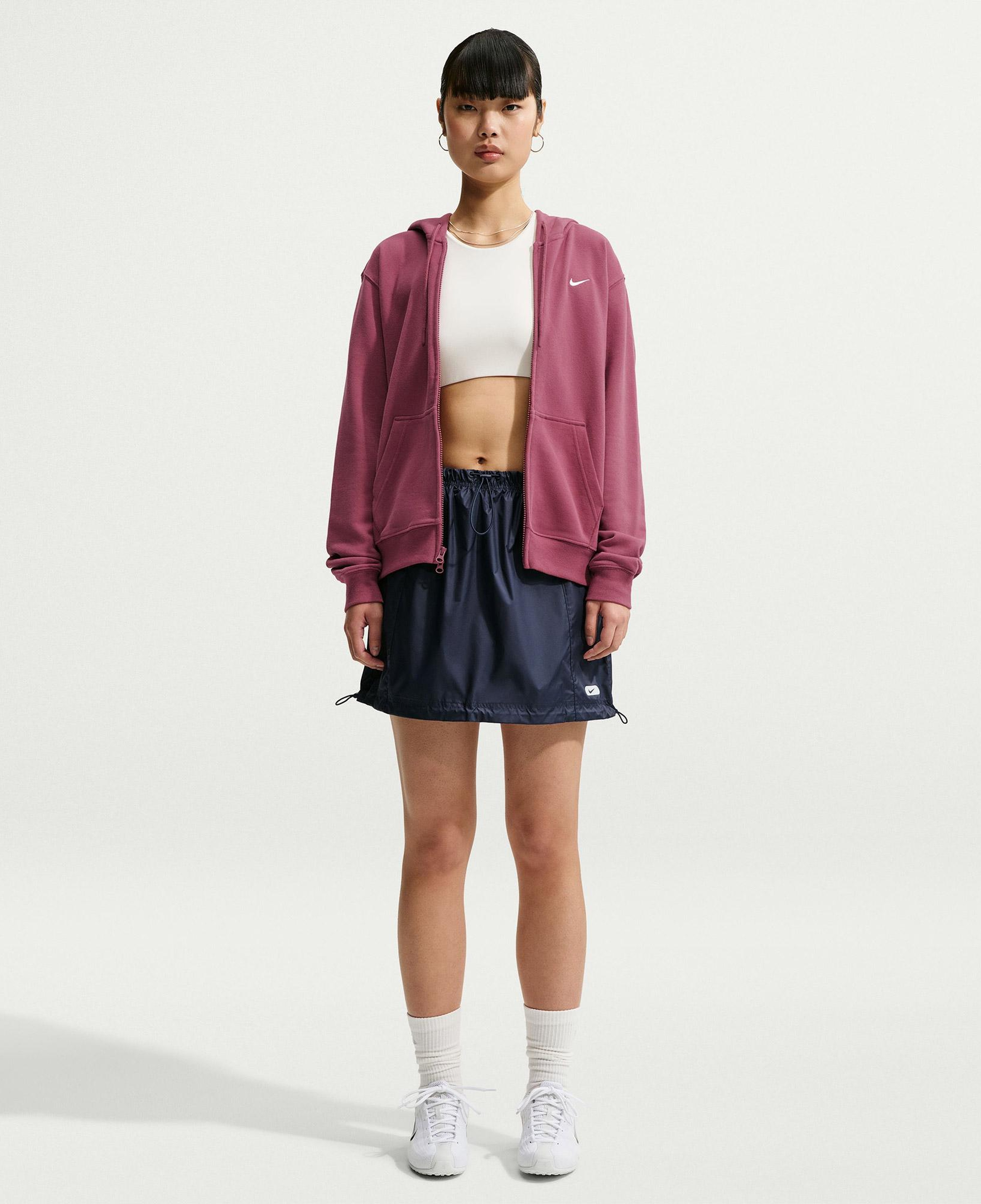Nike Studio Fleece Kadın Pembe Eşofman Üstü