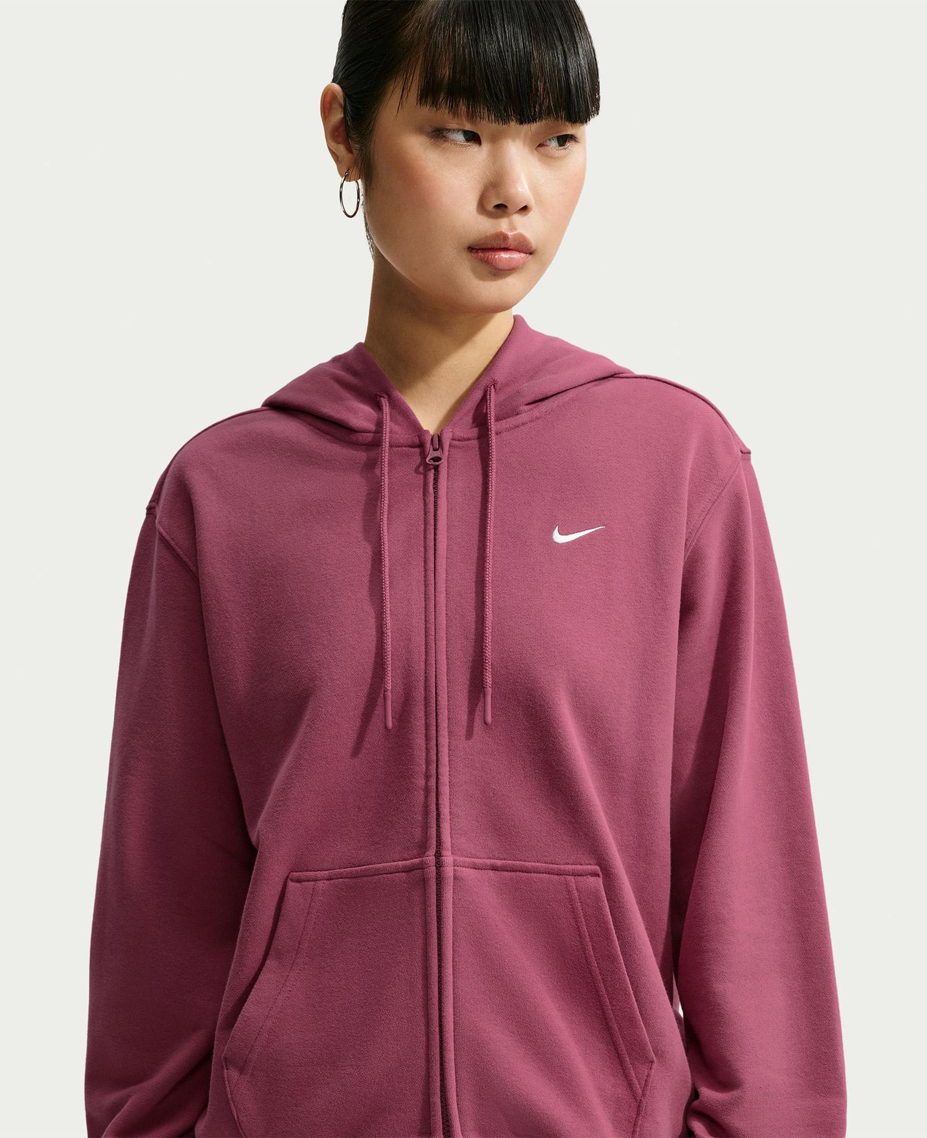 Nike Studio Fleece Kadın Pembe Eşofman Üstü