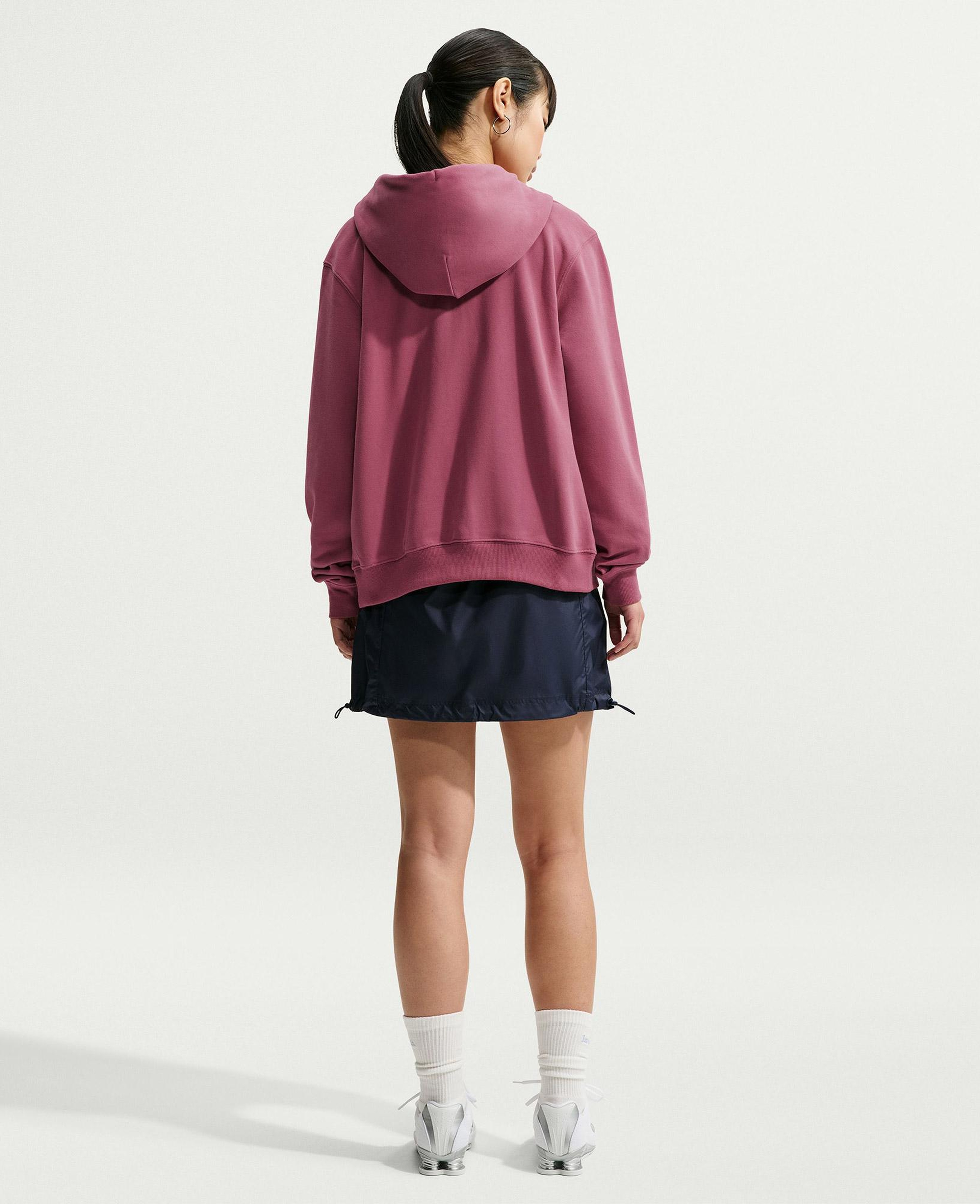 Nike Studio Fleece Kadın Pembe Eşofman Üstü