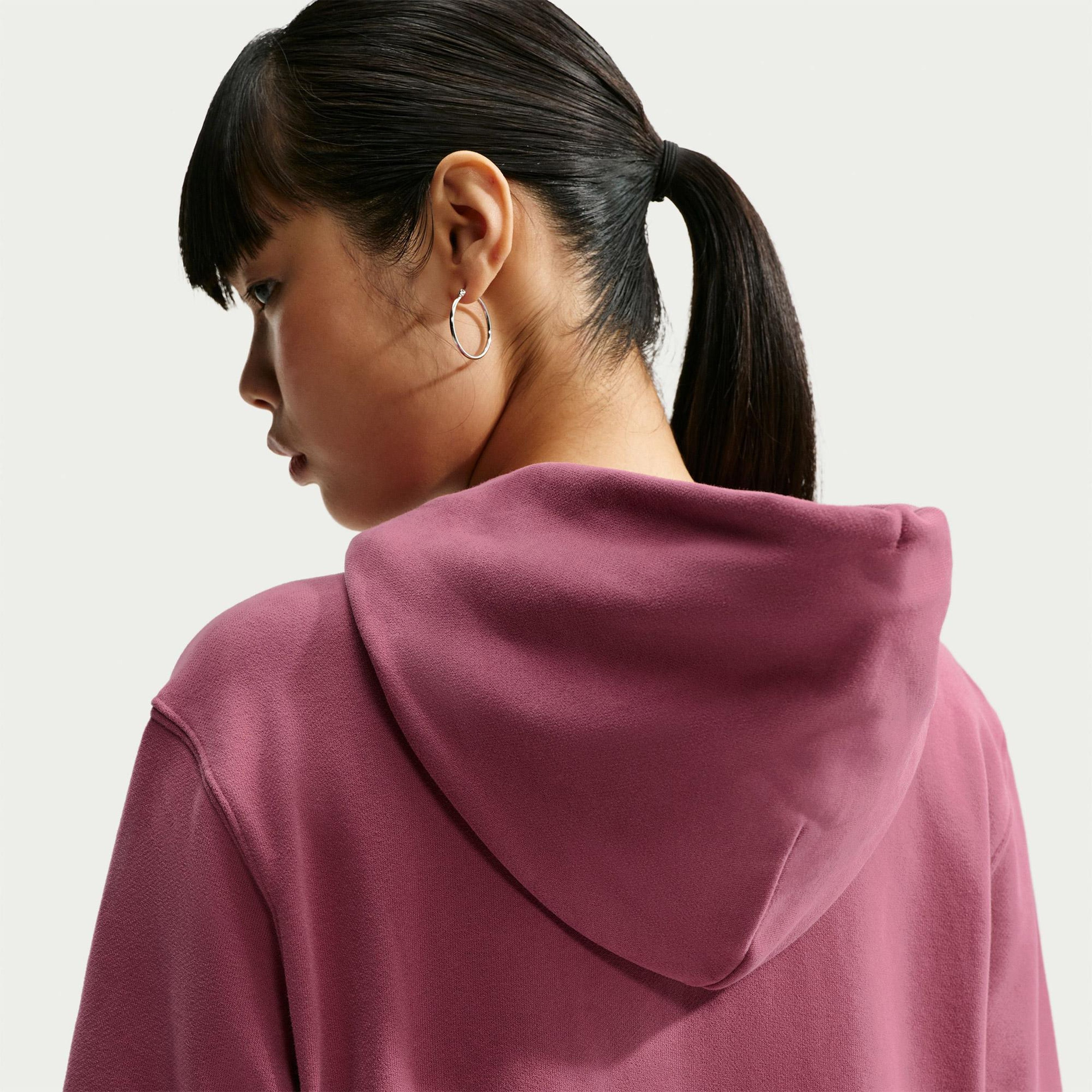 Nike Studio Fleece Kadın Pembe Eşofman Üstü