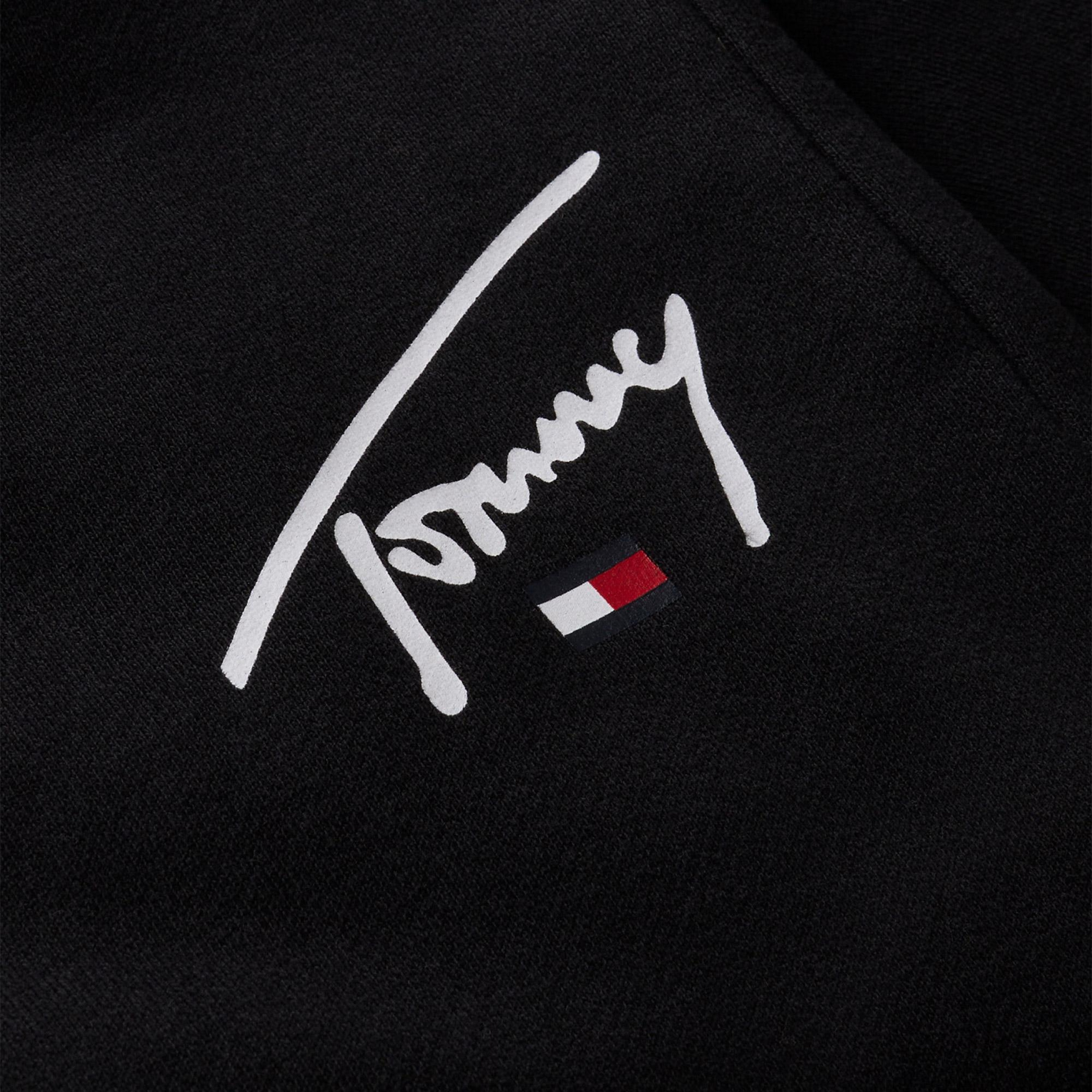 Tommy Hilfiger Signature Erkek Siyah Eşofman Altı
