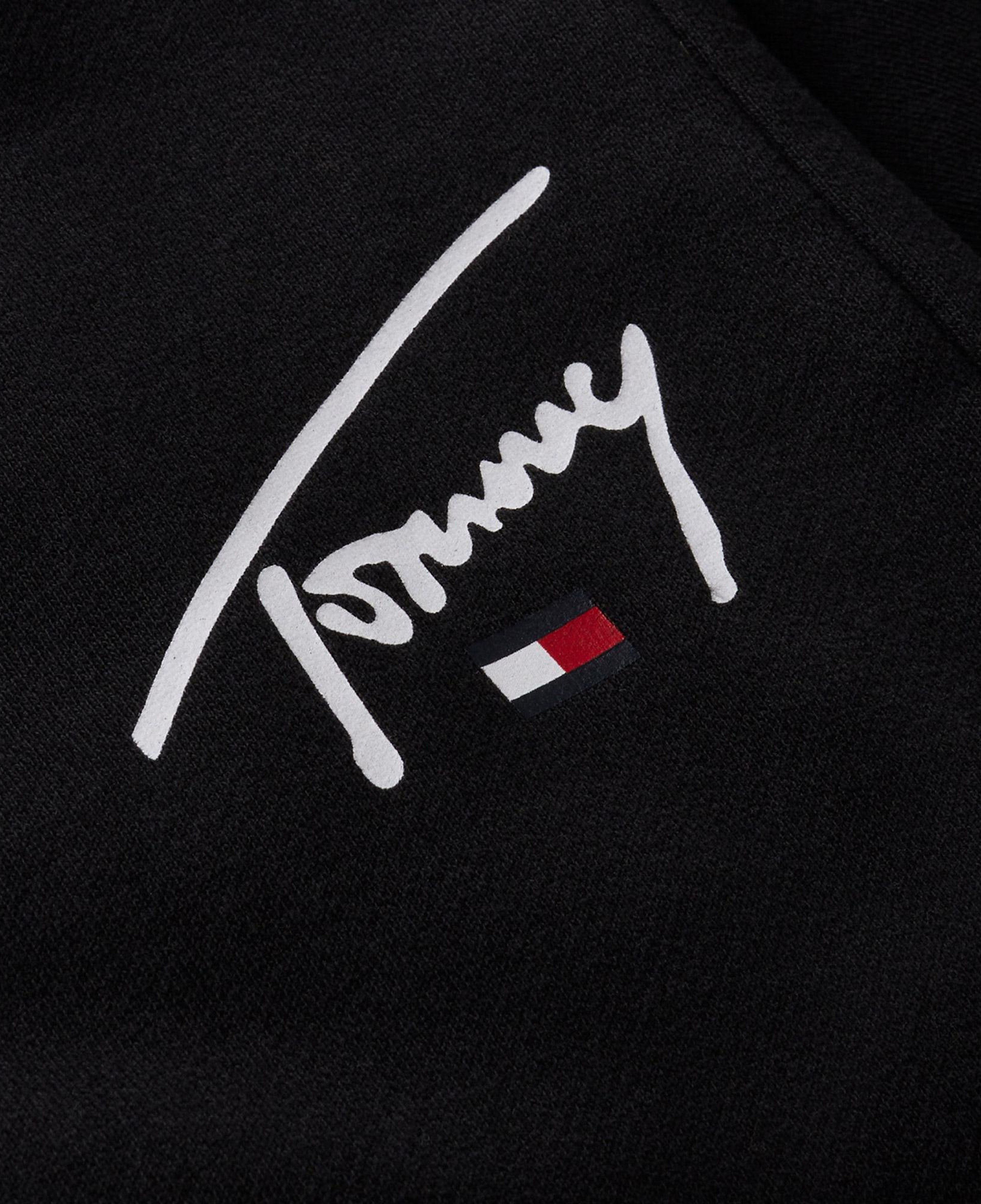 Tommy Hilfiger Signature Erkek Siyah Eşofman Altı