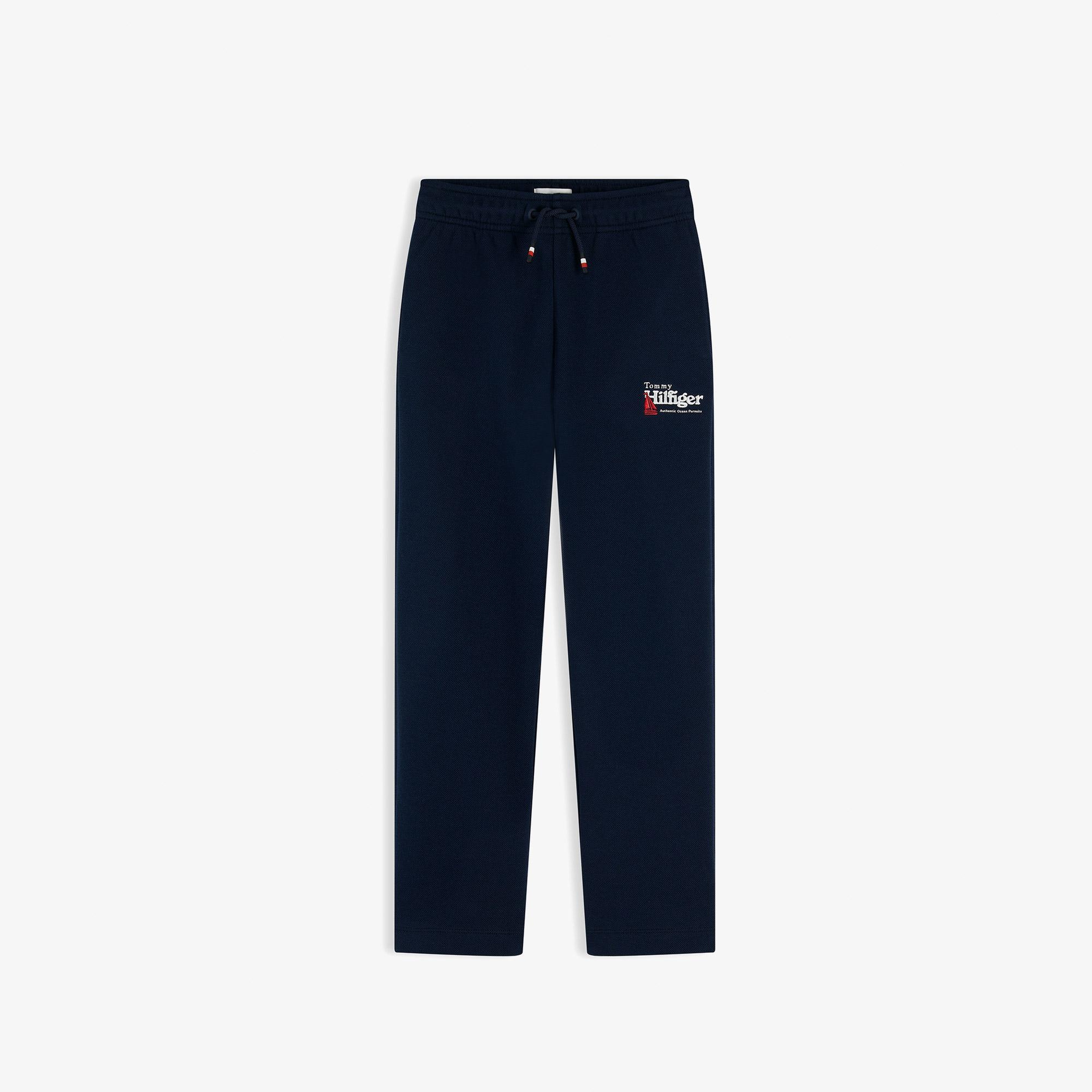 Tommy Hilfiger Embroidery Graphic Çocuk Mavi Eşofman Altı