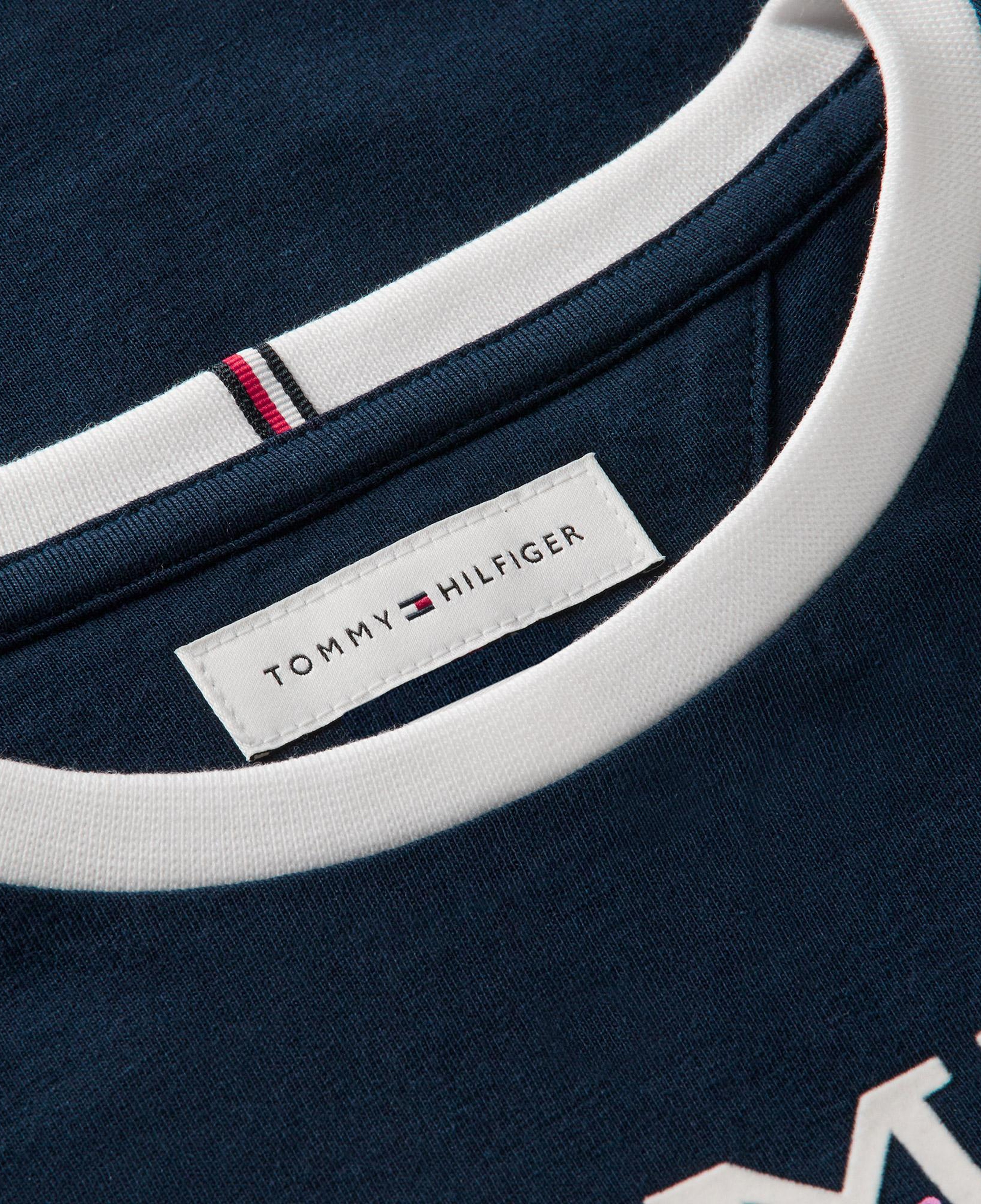 Tommy Hilfiger Crest Çocuk Mavi T-Shirt
