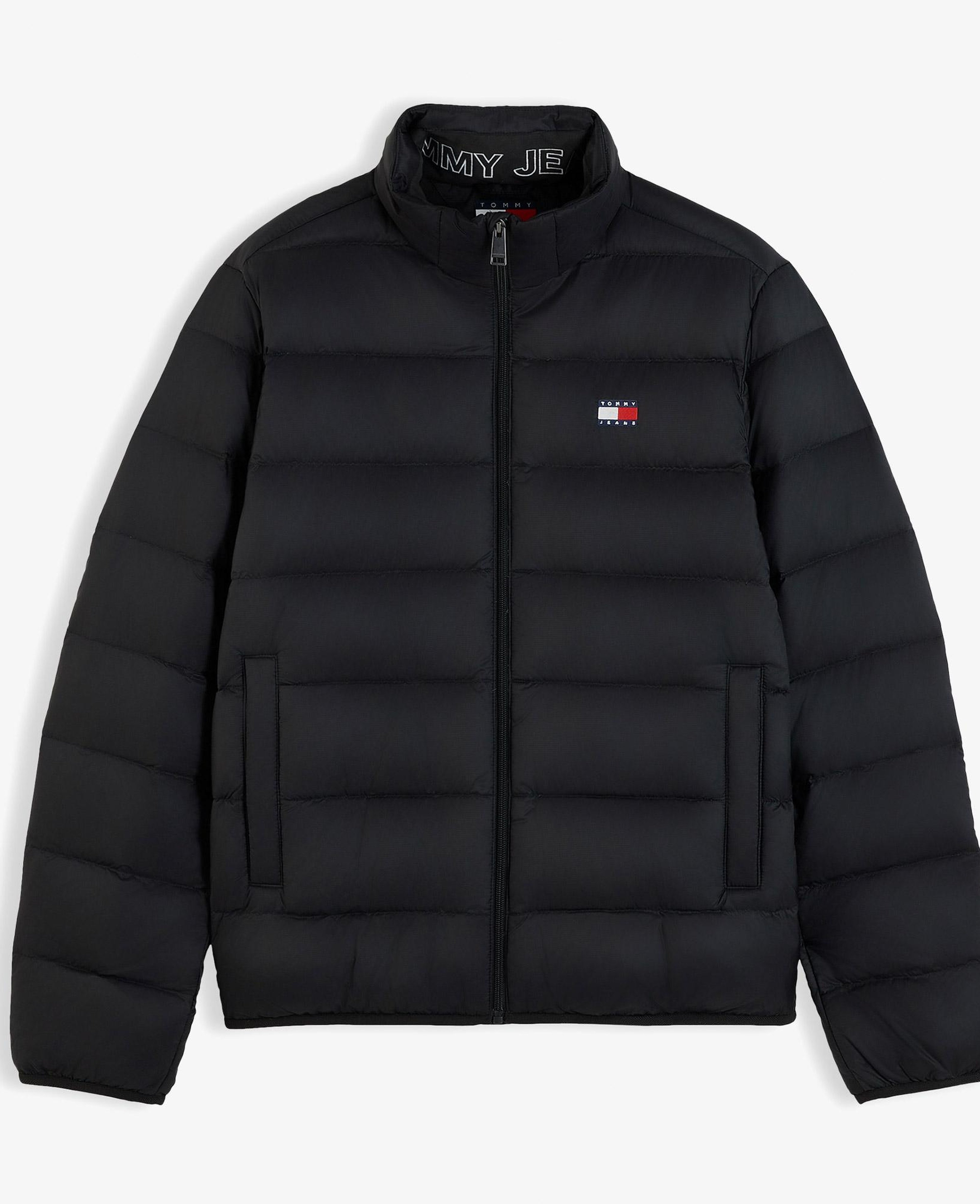 Tommy Hilfiger Light Down Erkek Siyah Mont