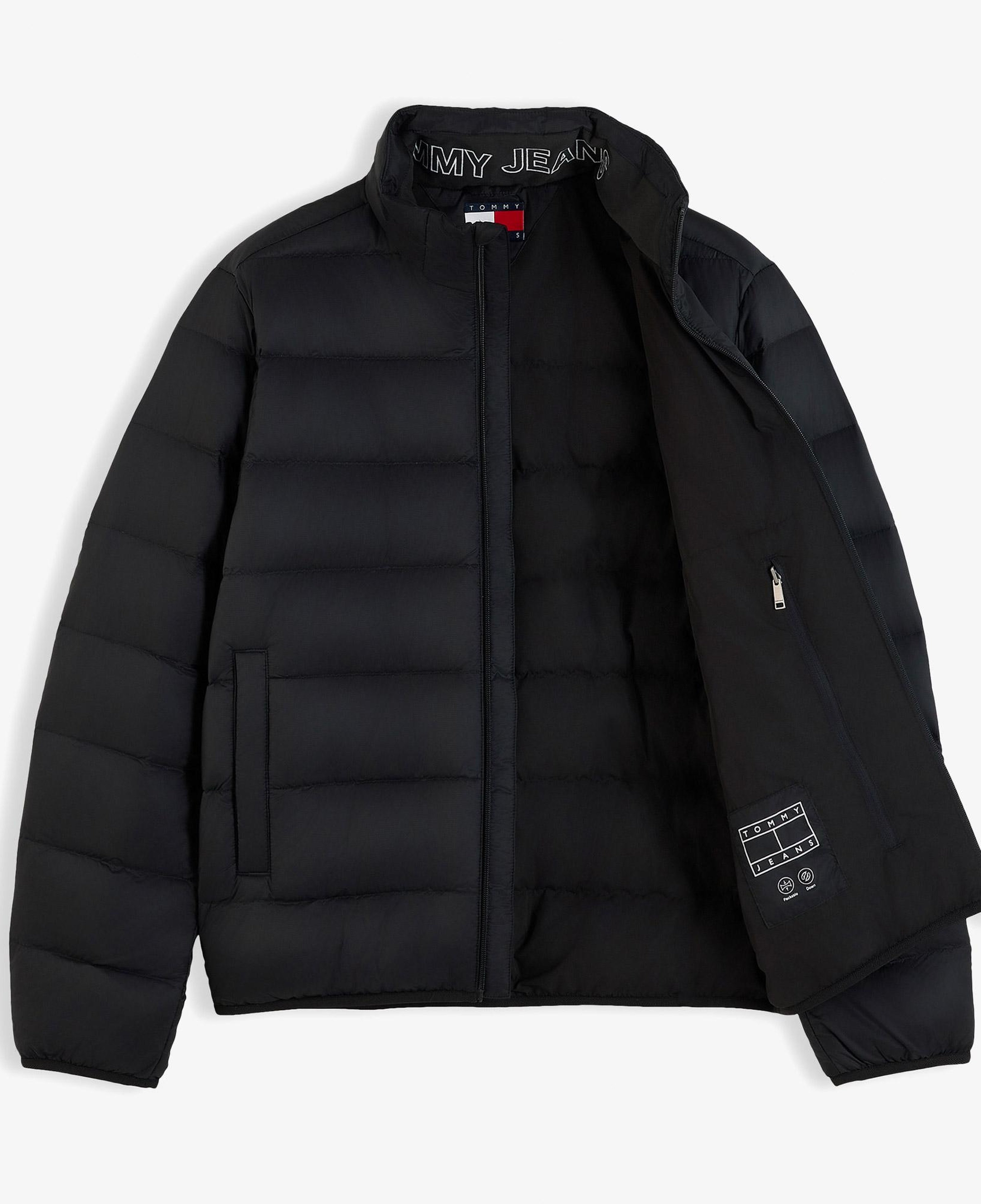 Tommy Hilfiger Light Down Erkek Siyah Mont