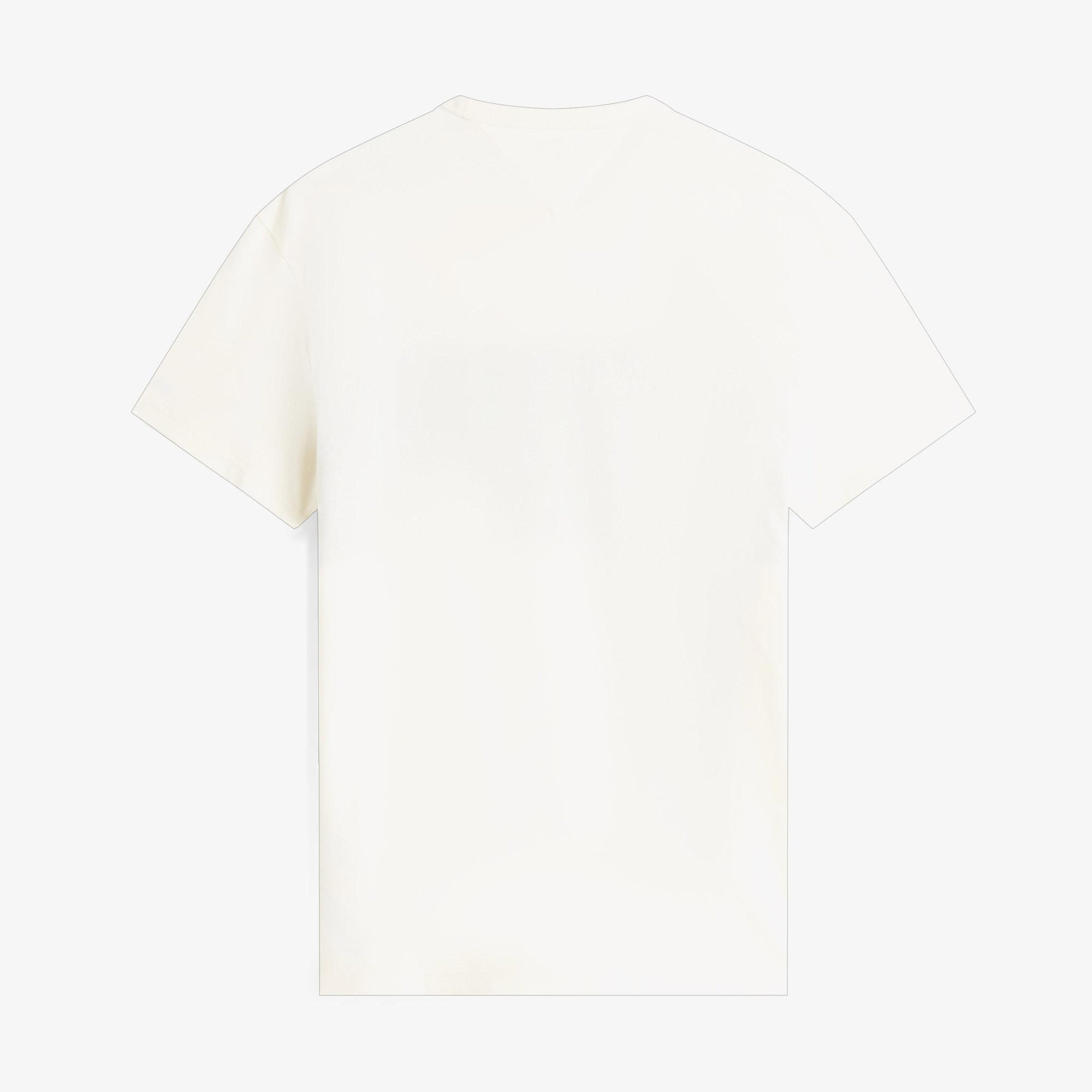 Tommy Hilfiger Tape Erkek Beyaz T-Shirt