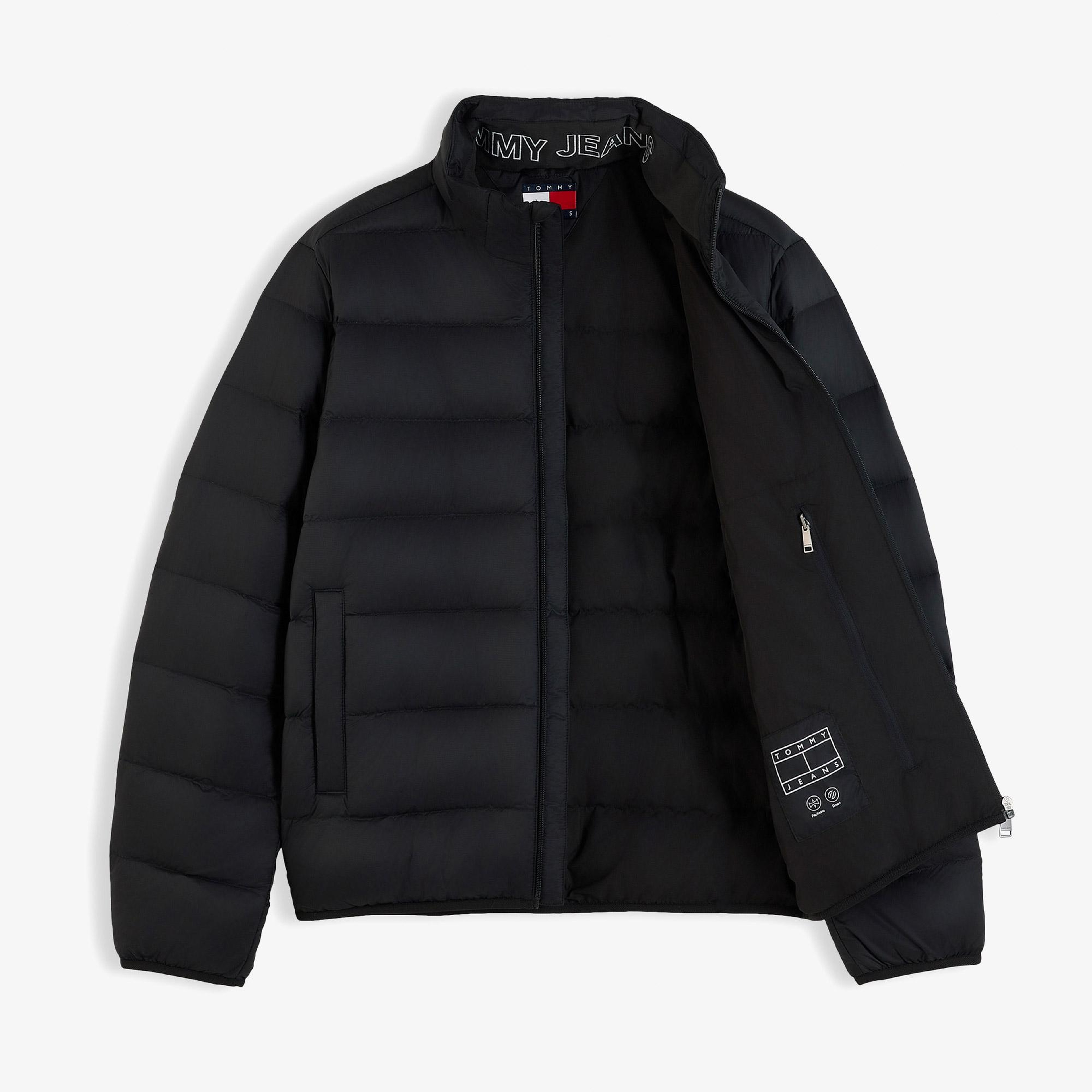 Tommy Hilfiger Light Down Erkek Siyah Mont