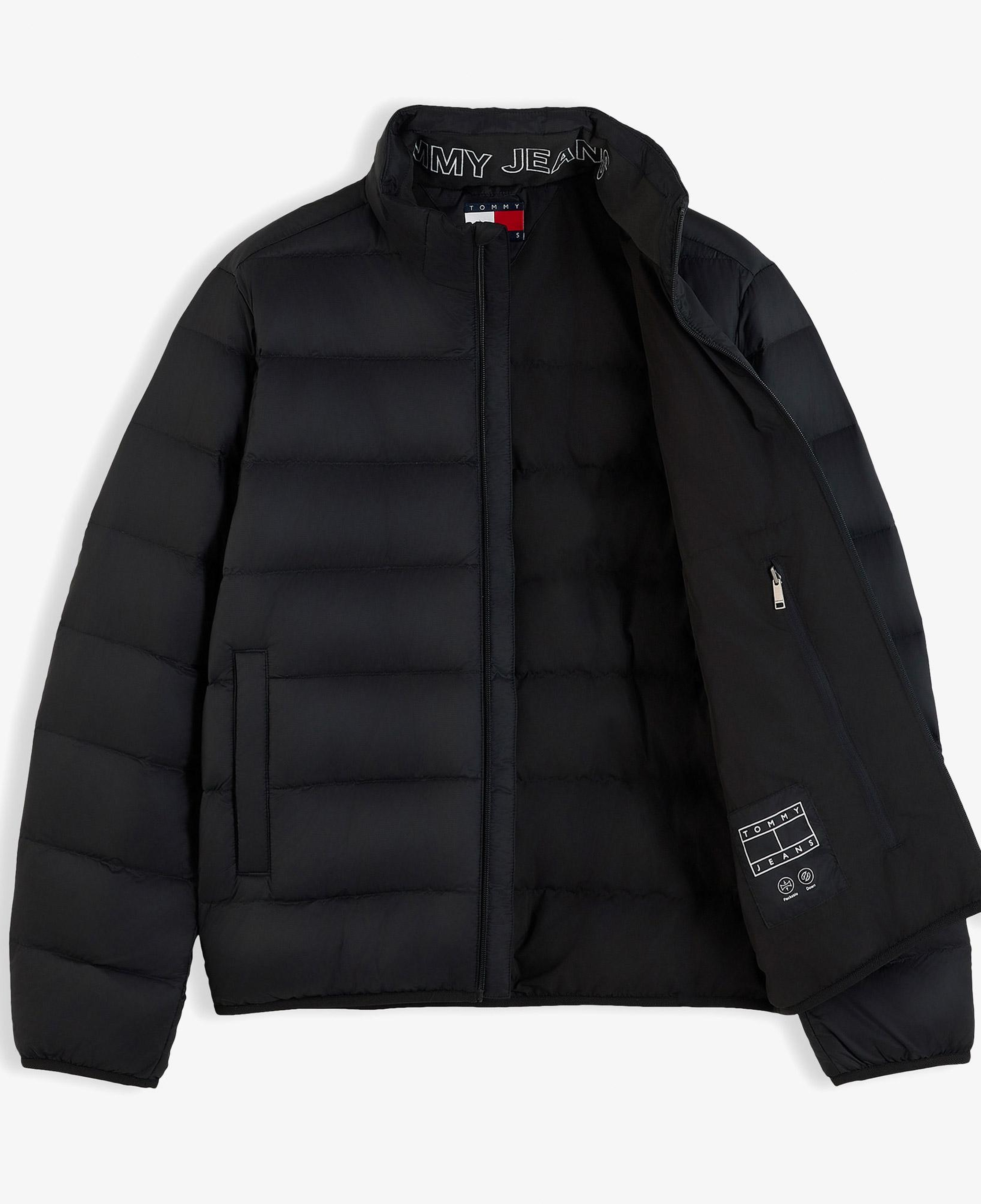Tommy Hilfiger Light Down Erkek Siyah Mont