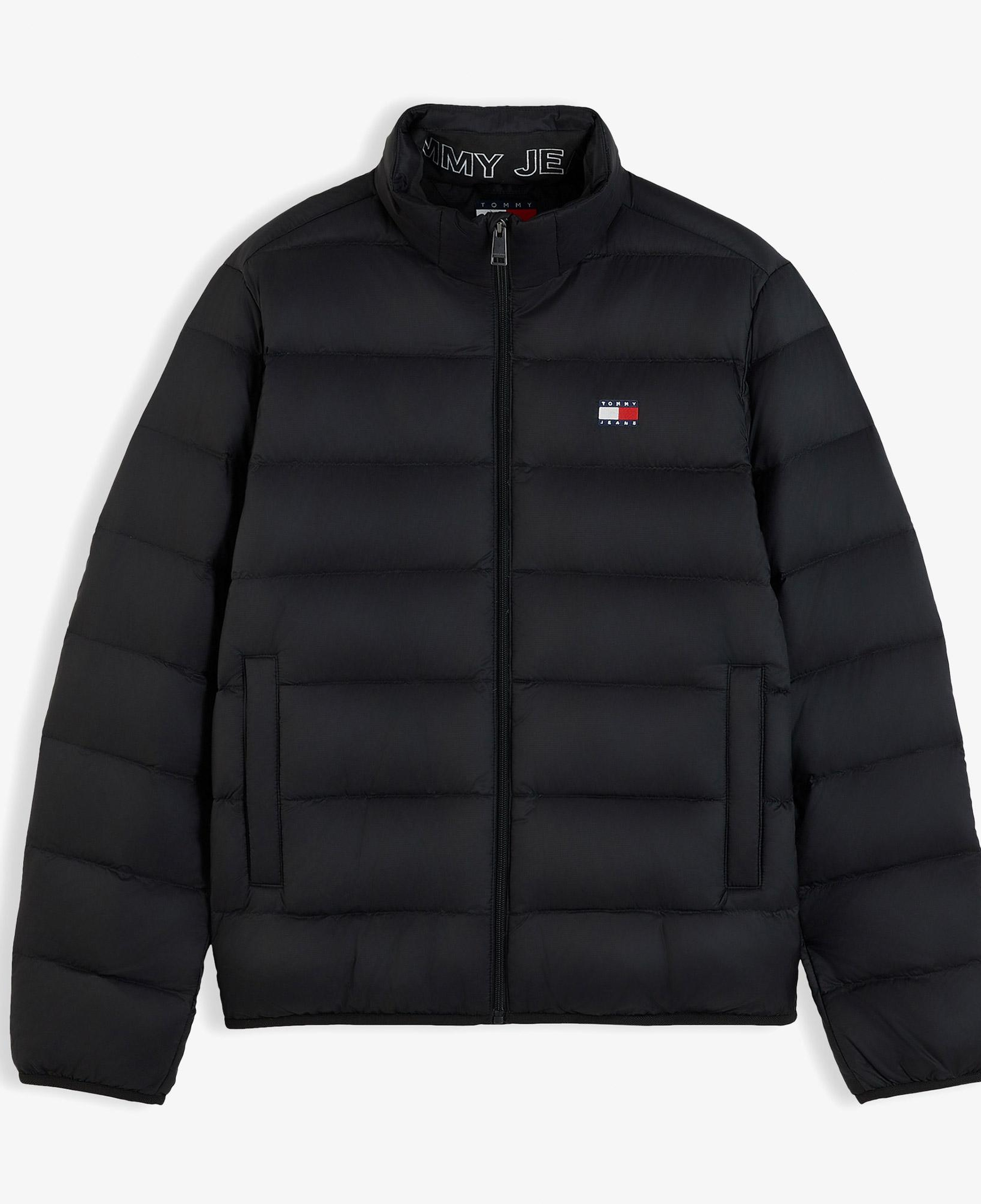 Tommy Hilfiger Light Down Erkek Siyah Mont