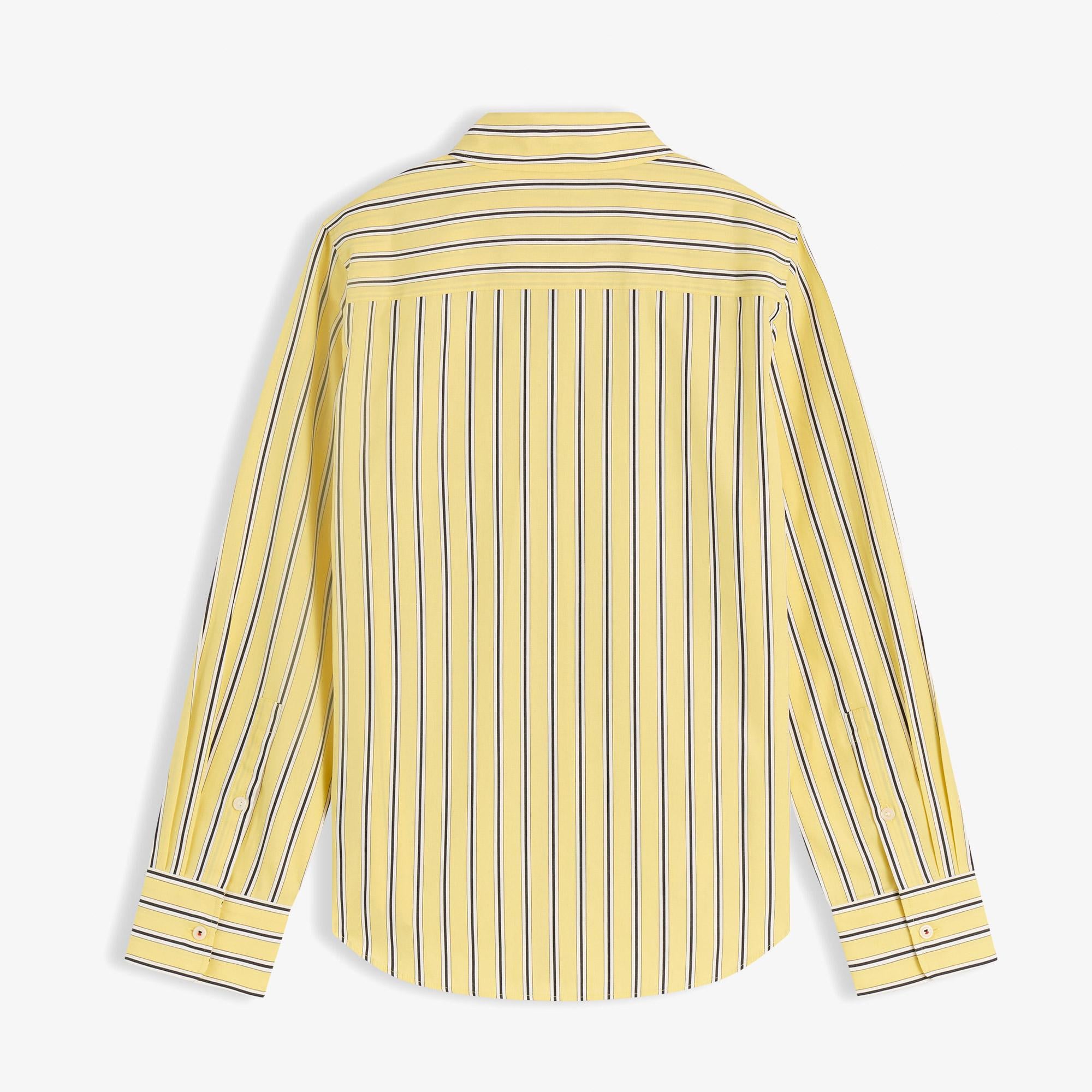 Tommy Hilfiger Poplin Regular Kadın Sarı Gömlek