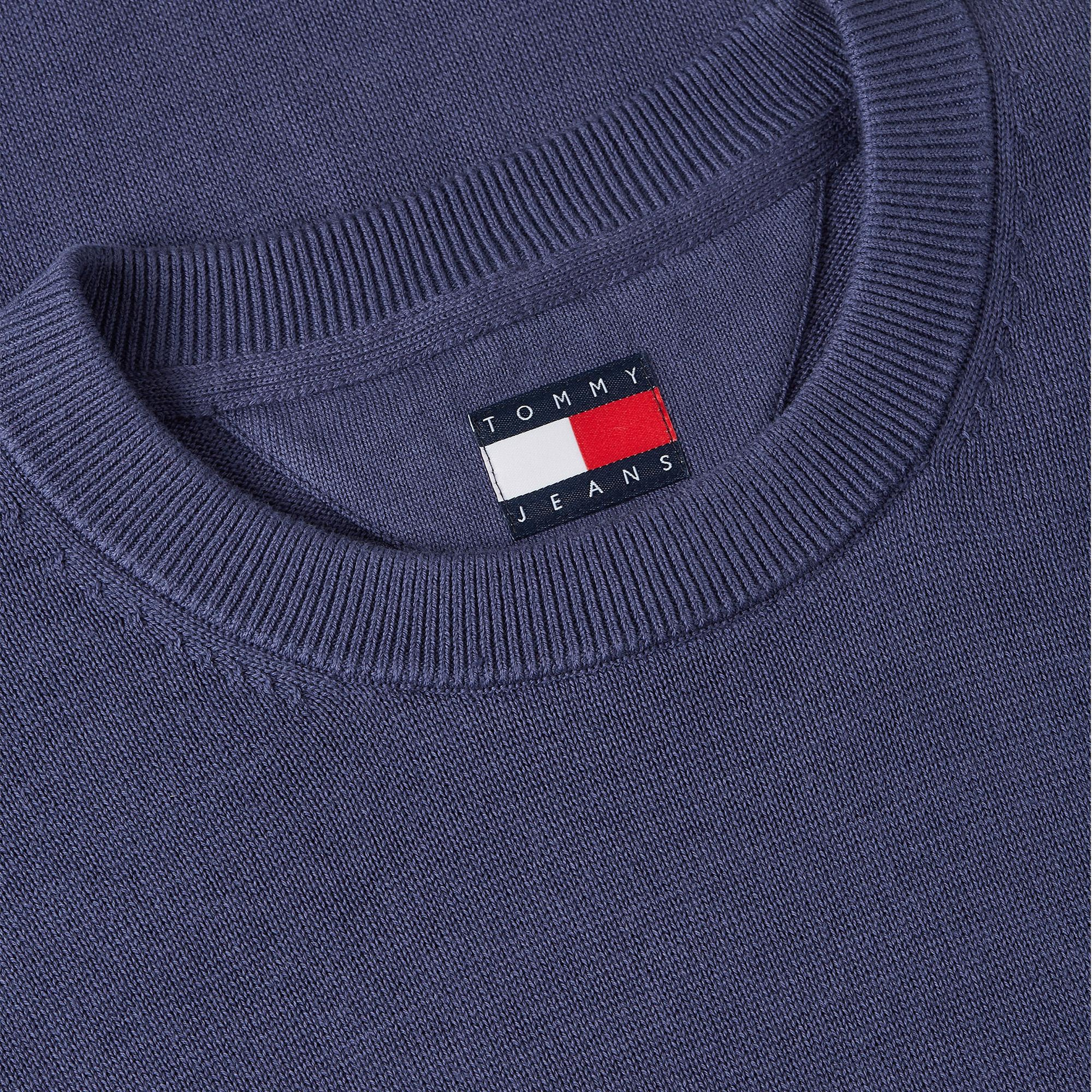 Tommy Hilfiger Slim Essential Light Erkek Mavi Triko