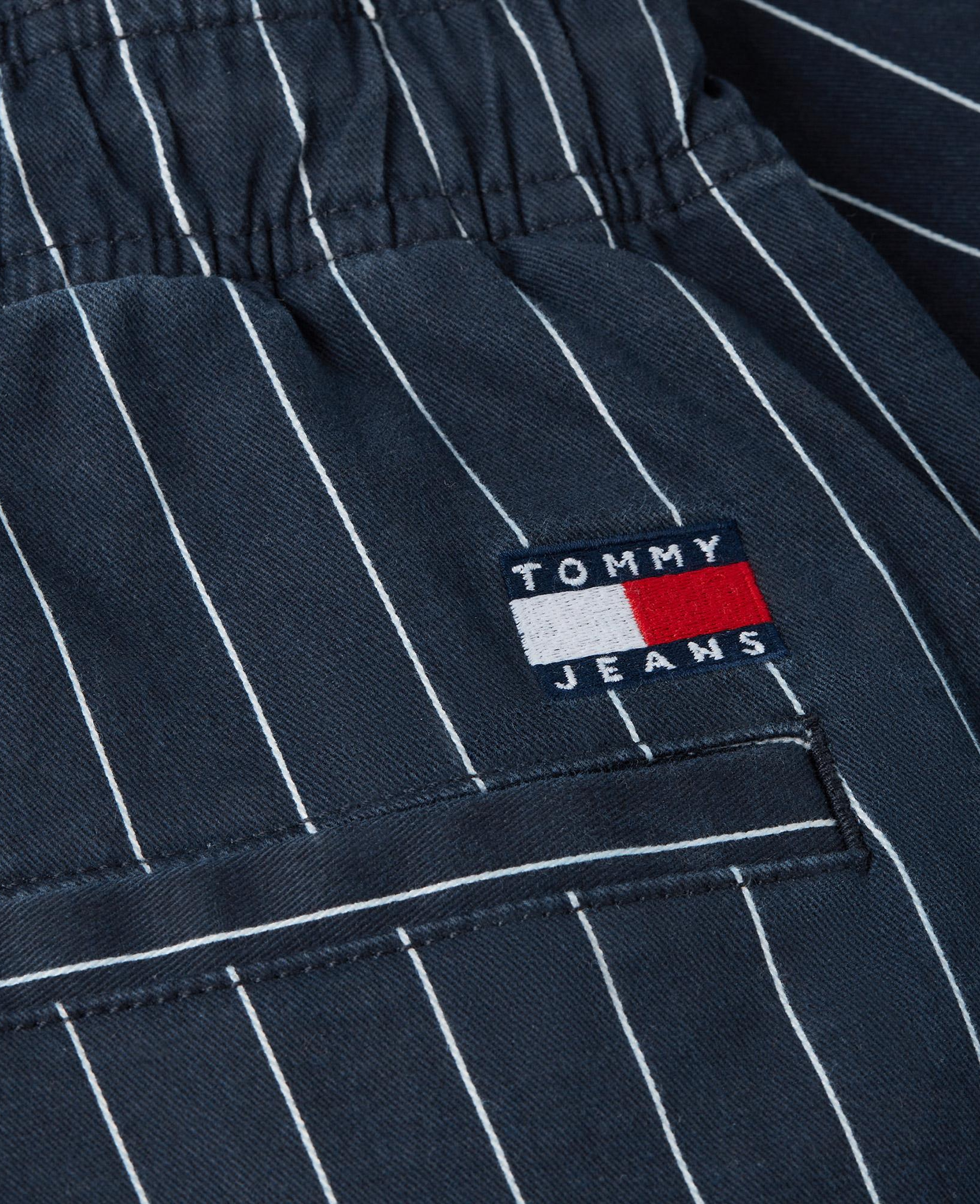 Tommy Hilfiger Jaimie Stripe Erkek Mavi Pantolon