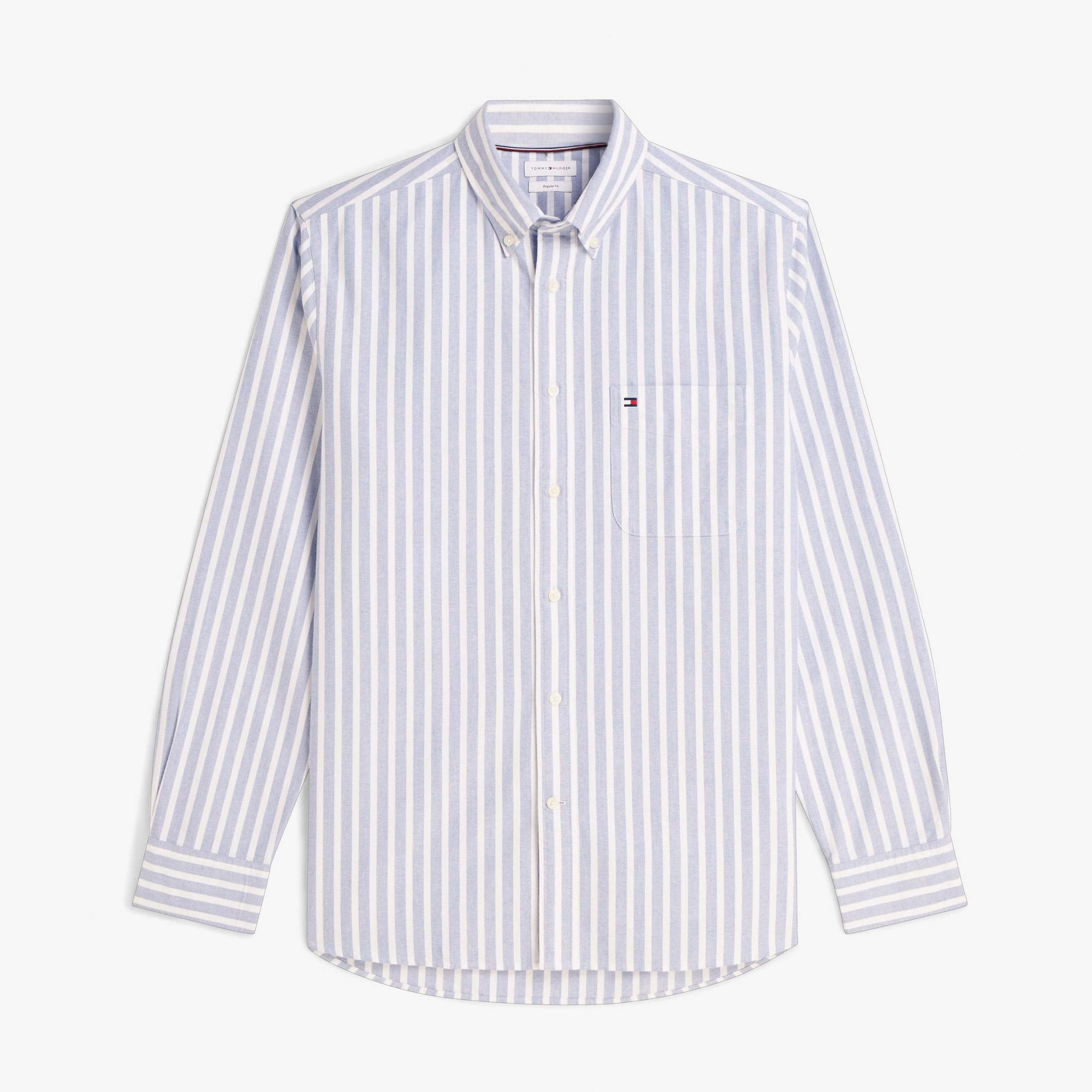 Tommy Hilfiger Heritage Oxford Seasonal Erkek Mavi Gömlek
