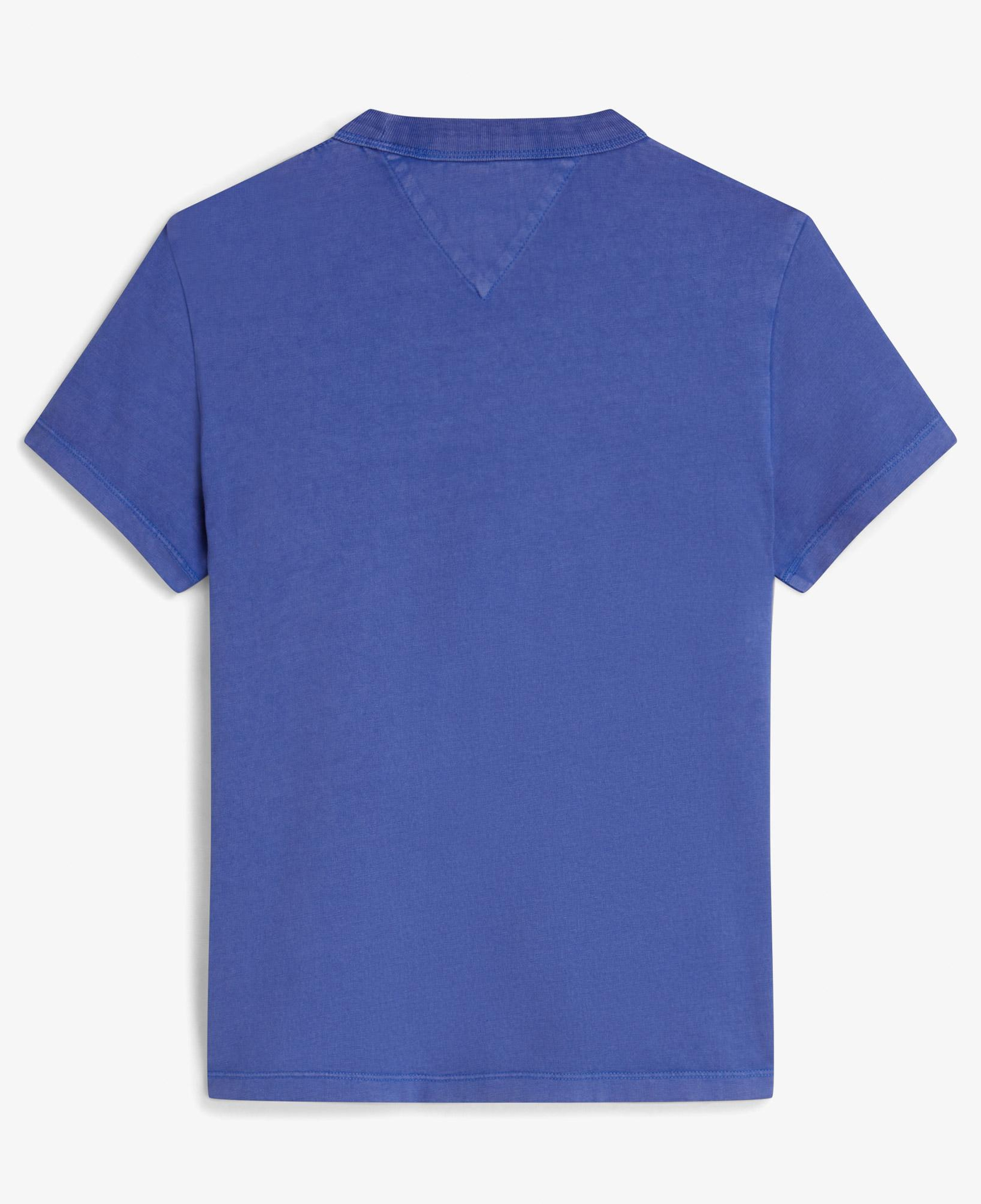 Tommy Hilfiger Repeat Wash Kadın Mavi T-Shirt