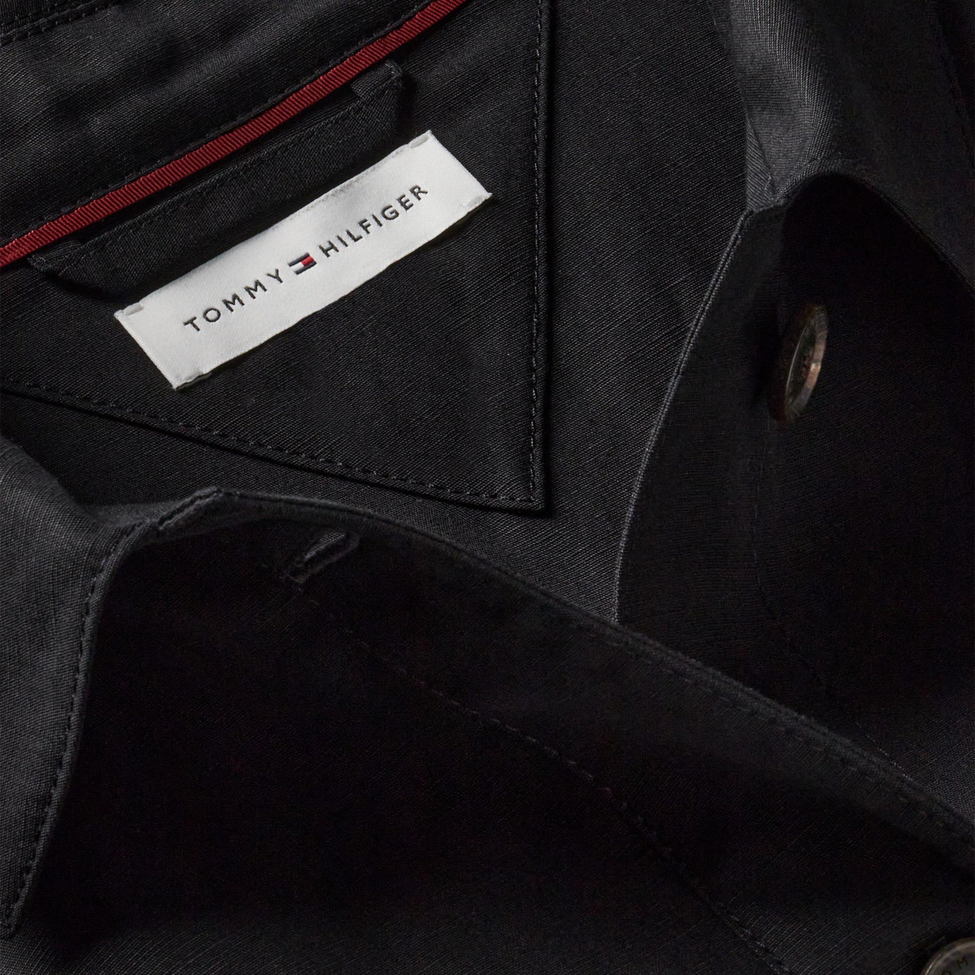 Tommy Hilfiger Summer Lyocell Bomber Kadın Siyah Ceket