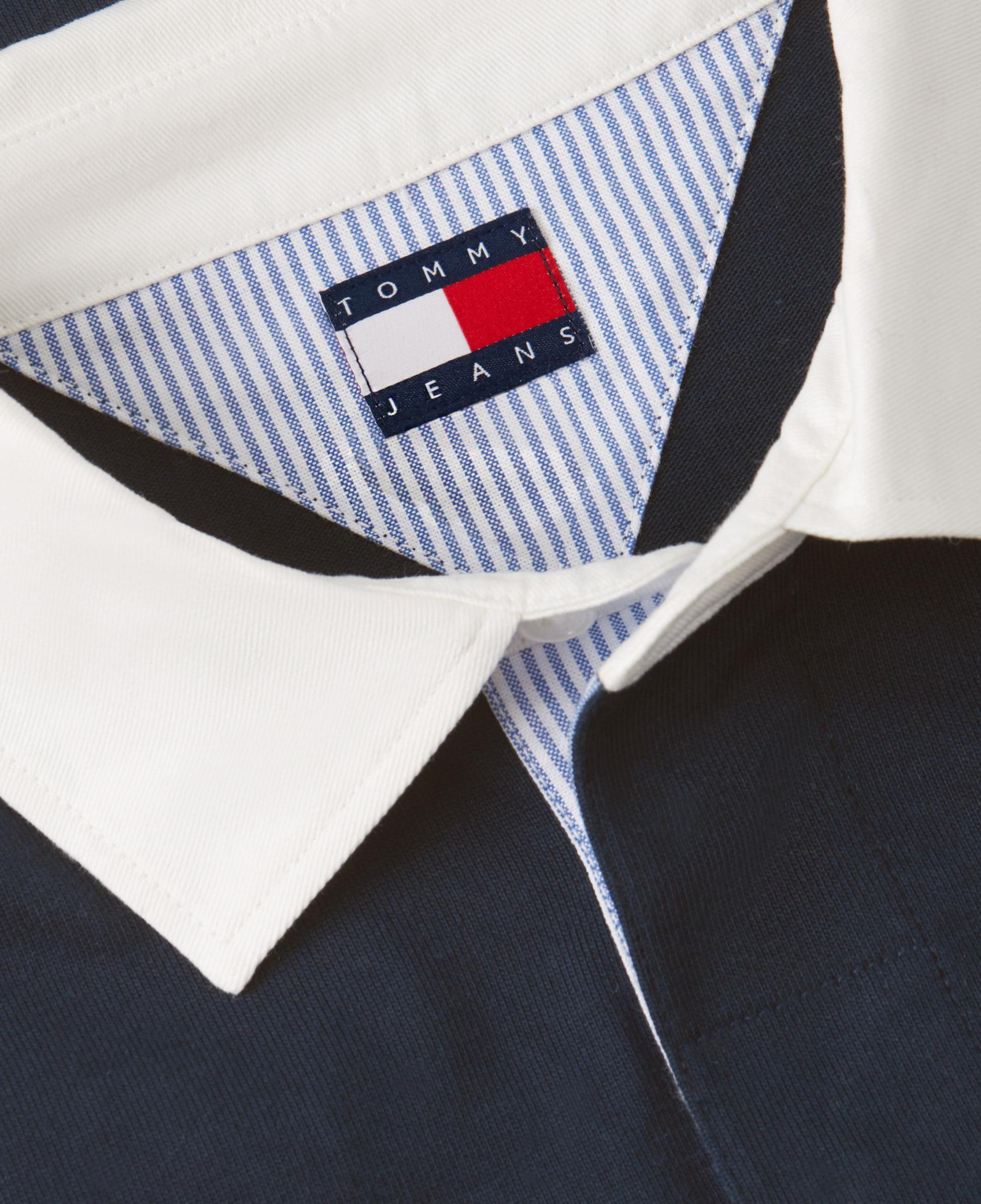 Tommy Hilfiger Cblock Rugby Erkek Mavi Polo