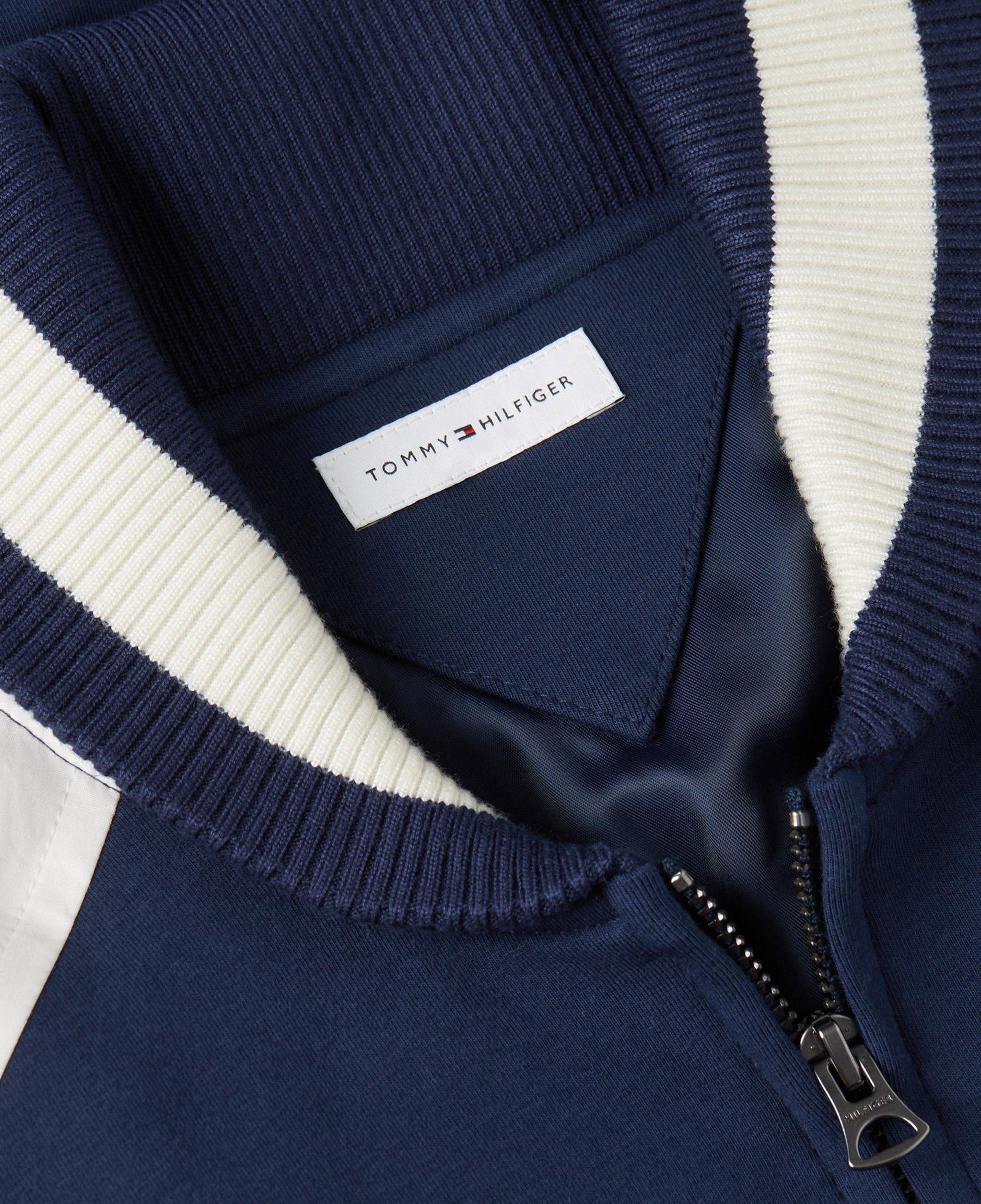 Tommy Hilfiger Nautical Shawl Bomber Erkek Mavi Ceket
