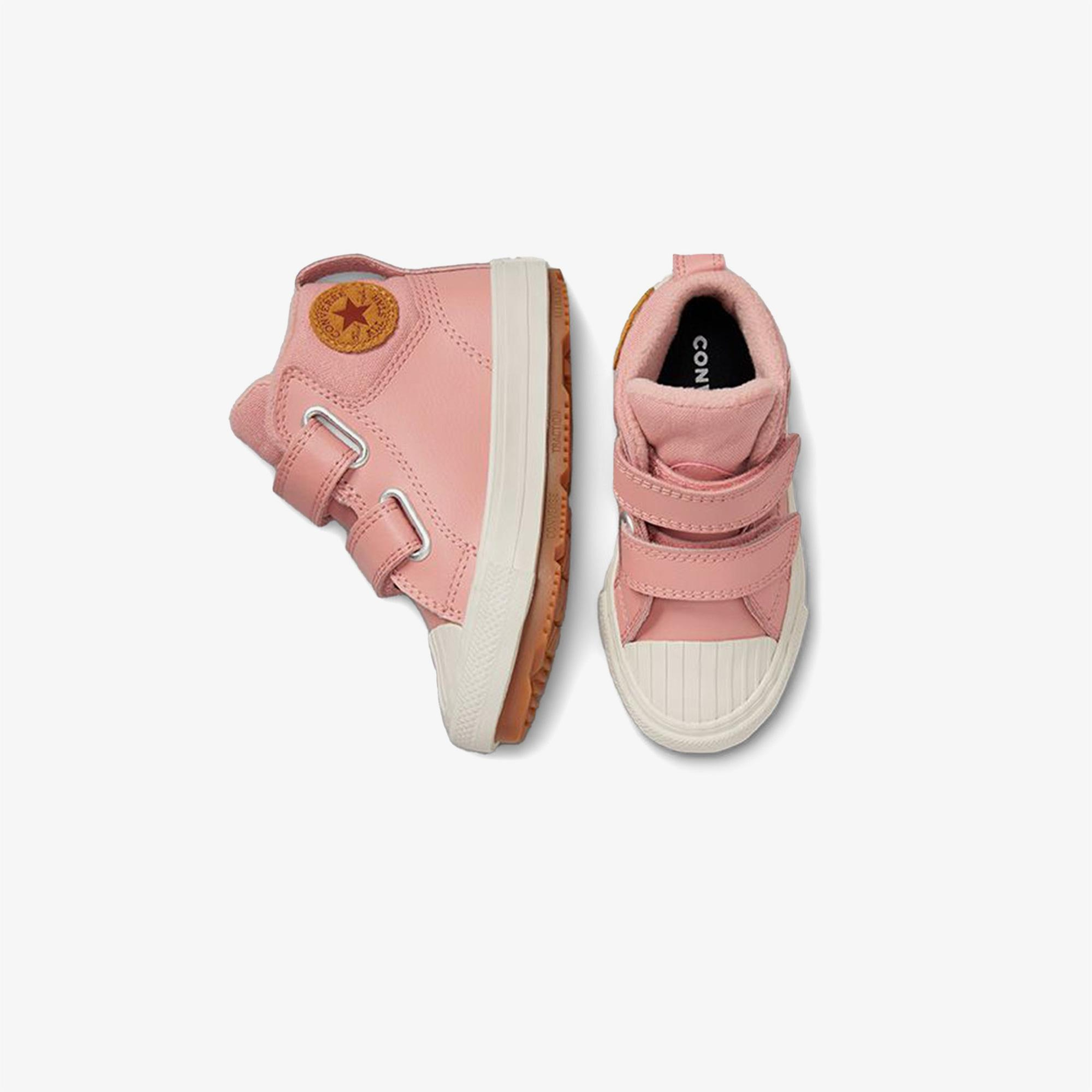 Converse Chuck Taylor All Star Berkshire Bebek Pembe Deri Bot